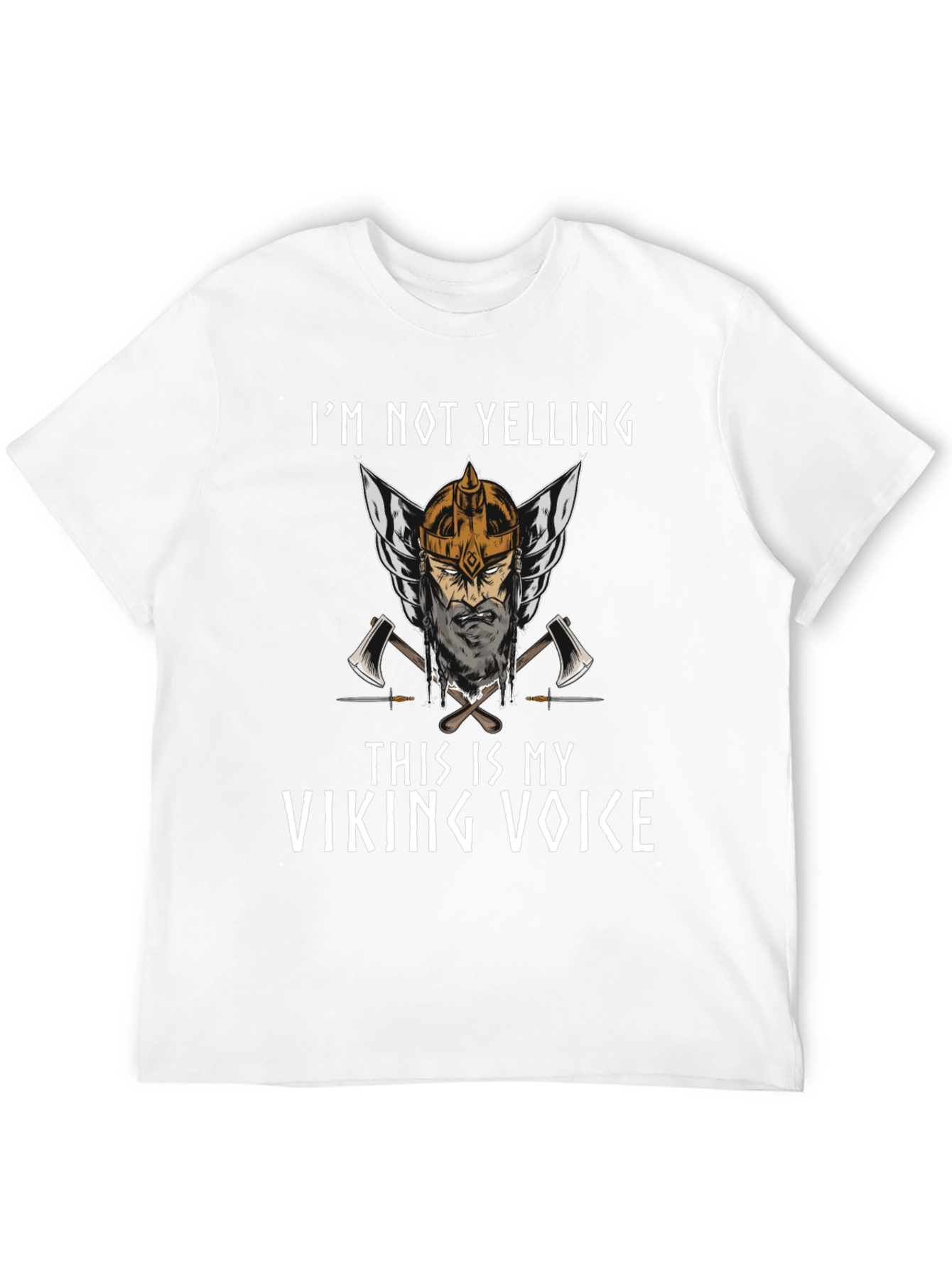 Viking Voice Tee - Im Not Yelling Shirt