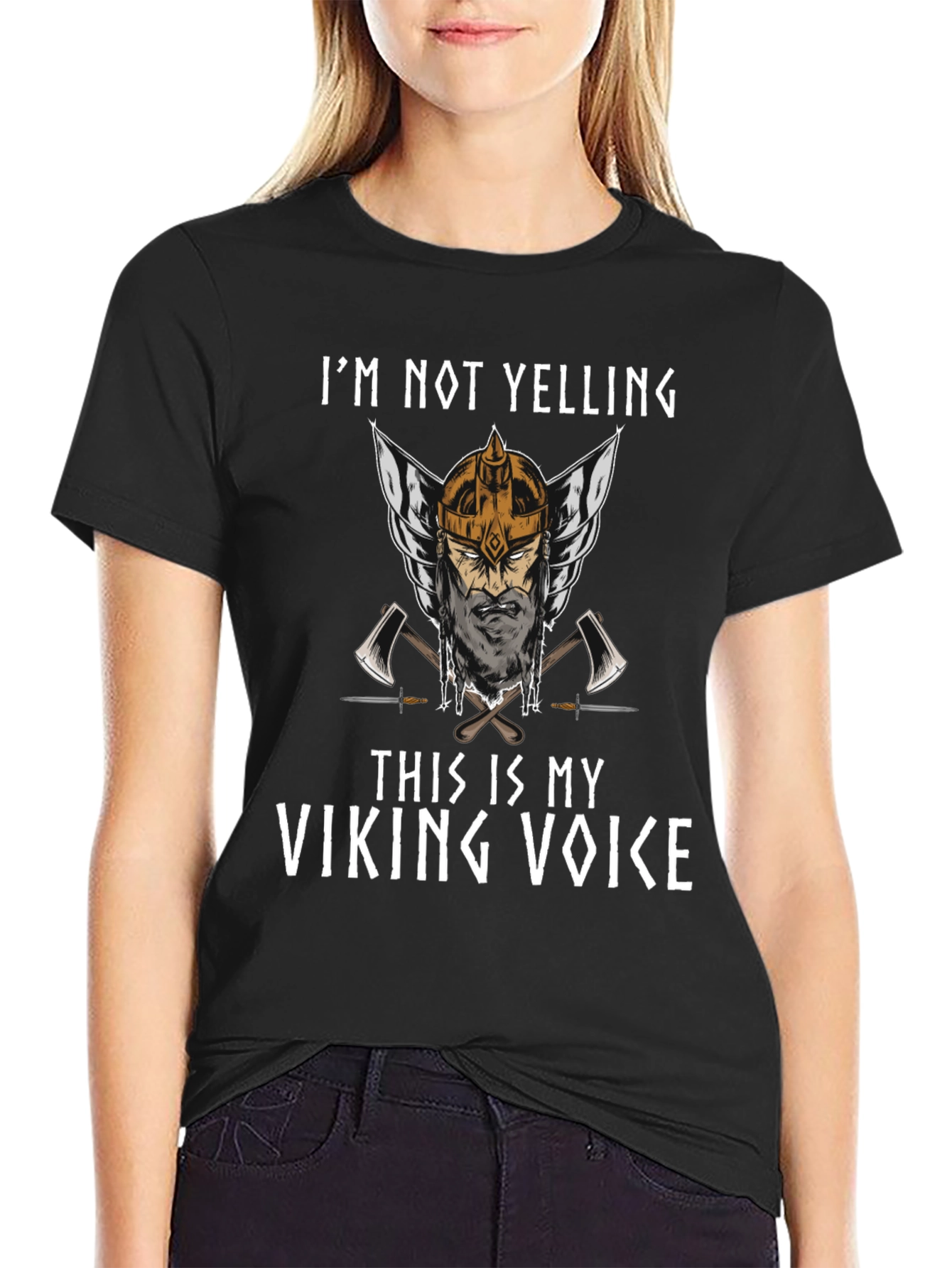 Viking Voice Tee - Im Not Yelling Shirt