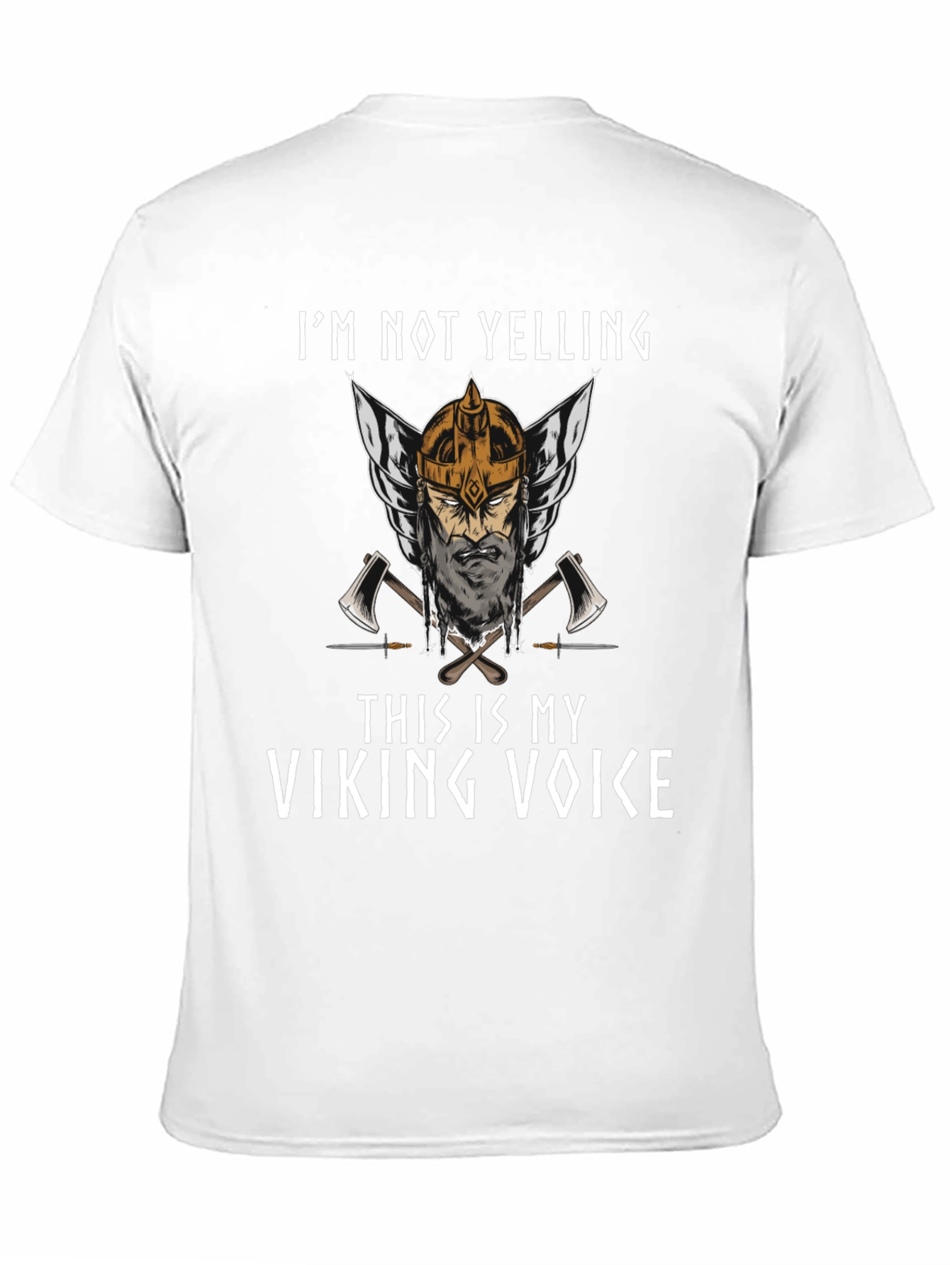 Viking Voice Tee - Im Not Yelling Shirt
