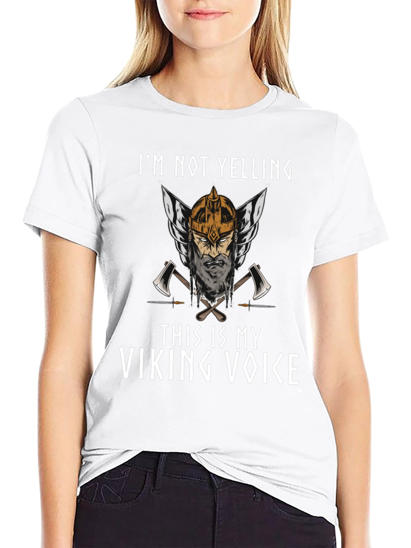 Viking Voice Tee - Im Not Yelling Shirt