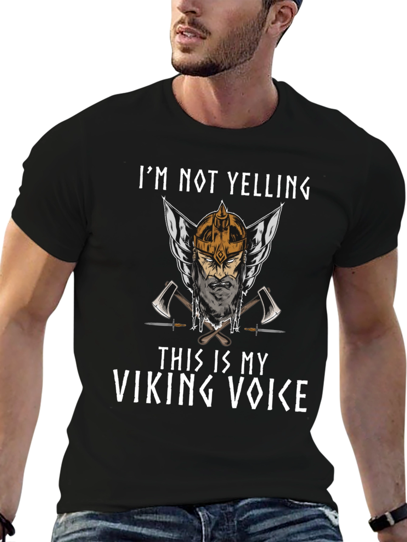 Viking Voice Tee - Im Not Yelling Shirt