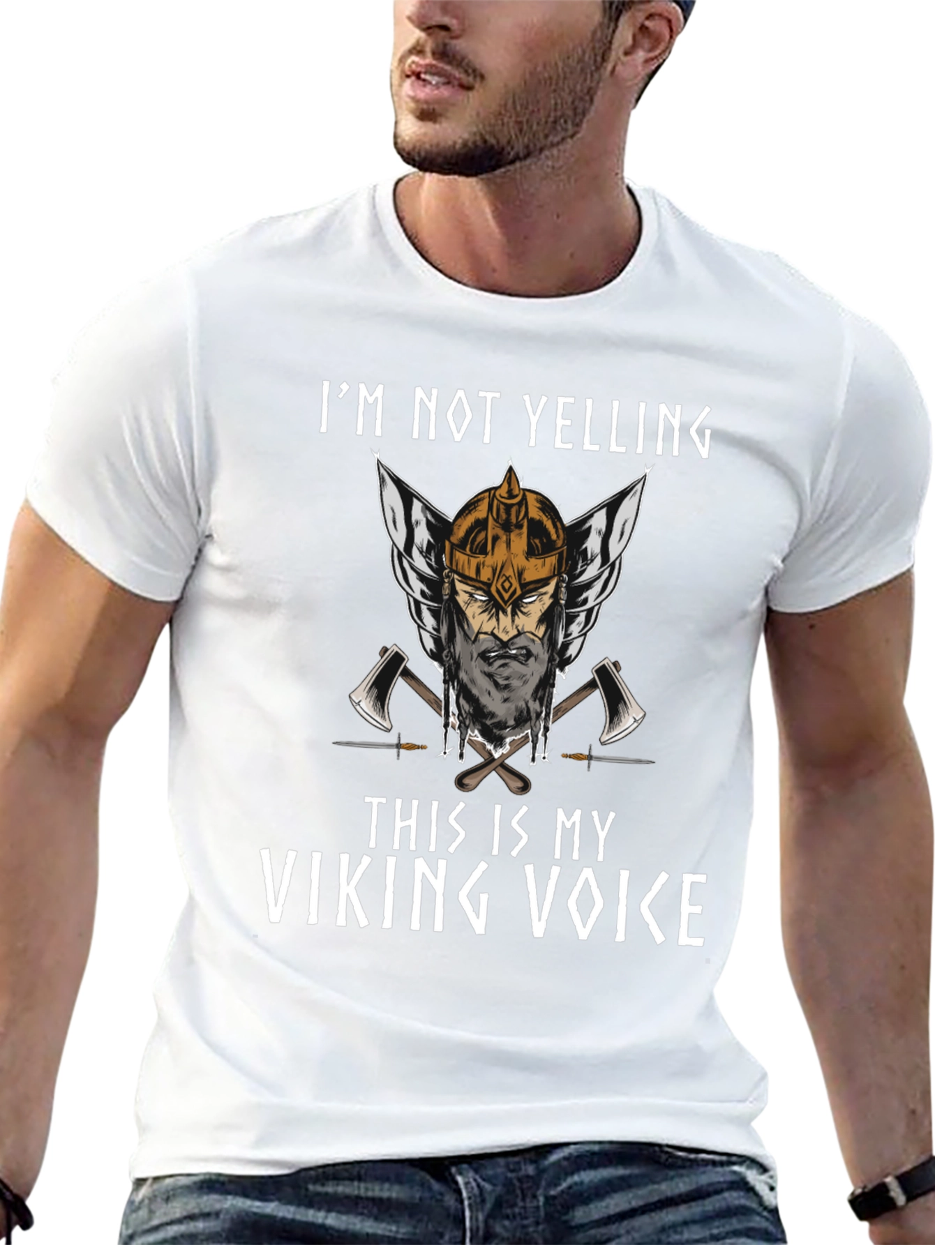 Viking Voice Tee - Im Not Yelling Shirt