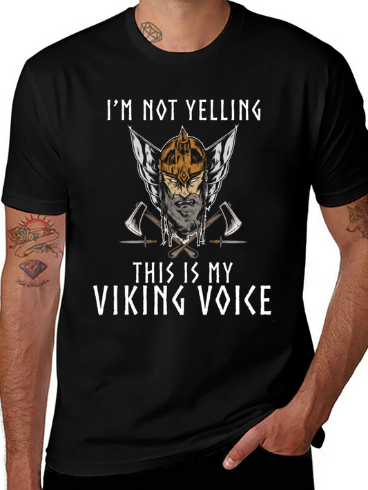 Viking Voice Tee - Im Not Yelling Shirt