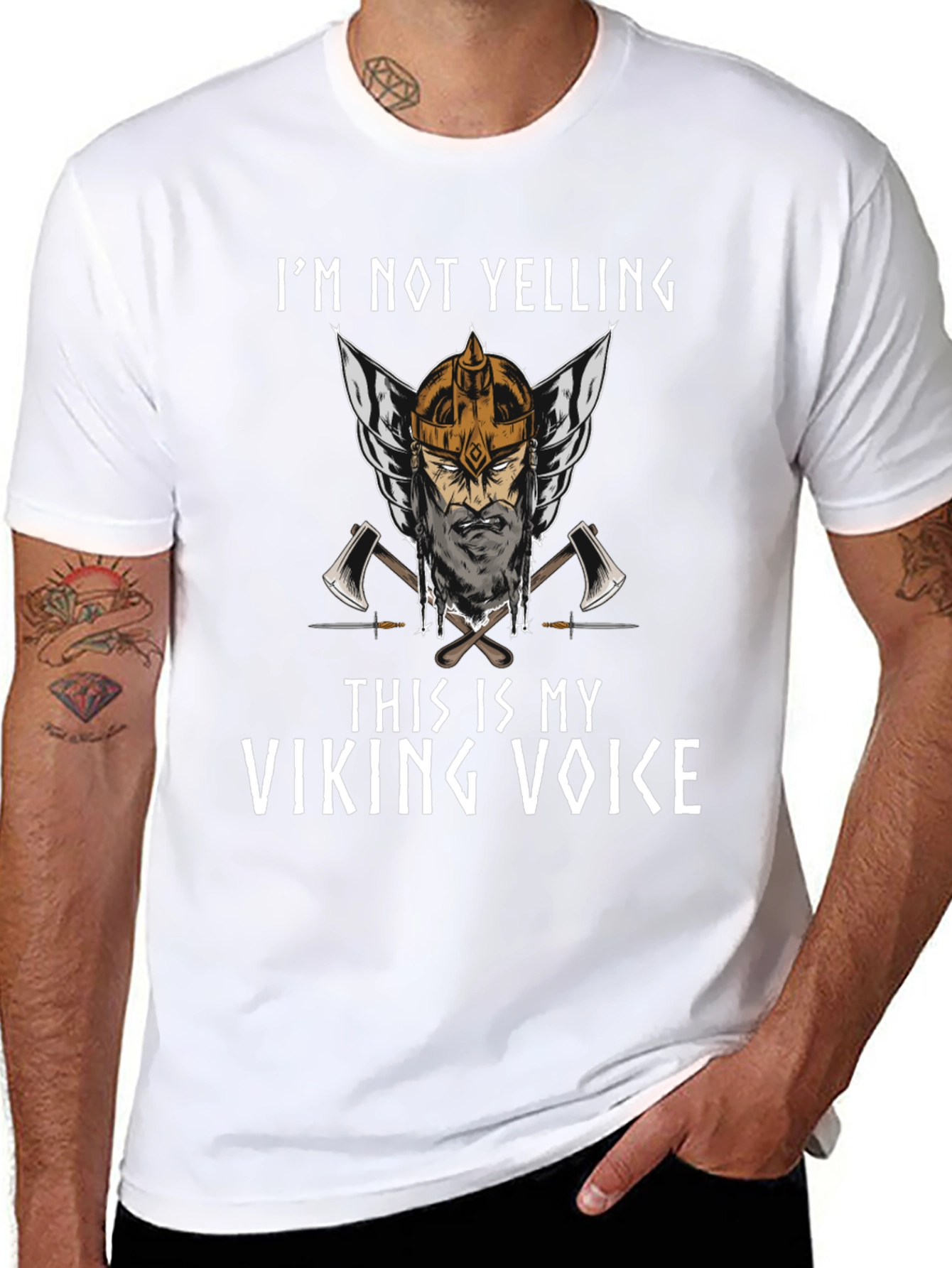 Viking Voice Tee - Im Not Yelling Shirt