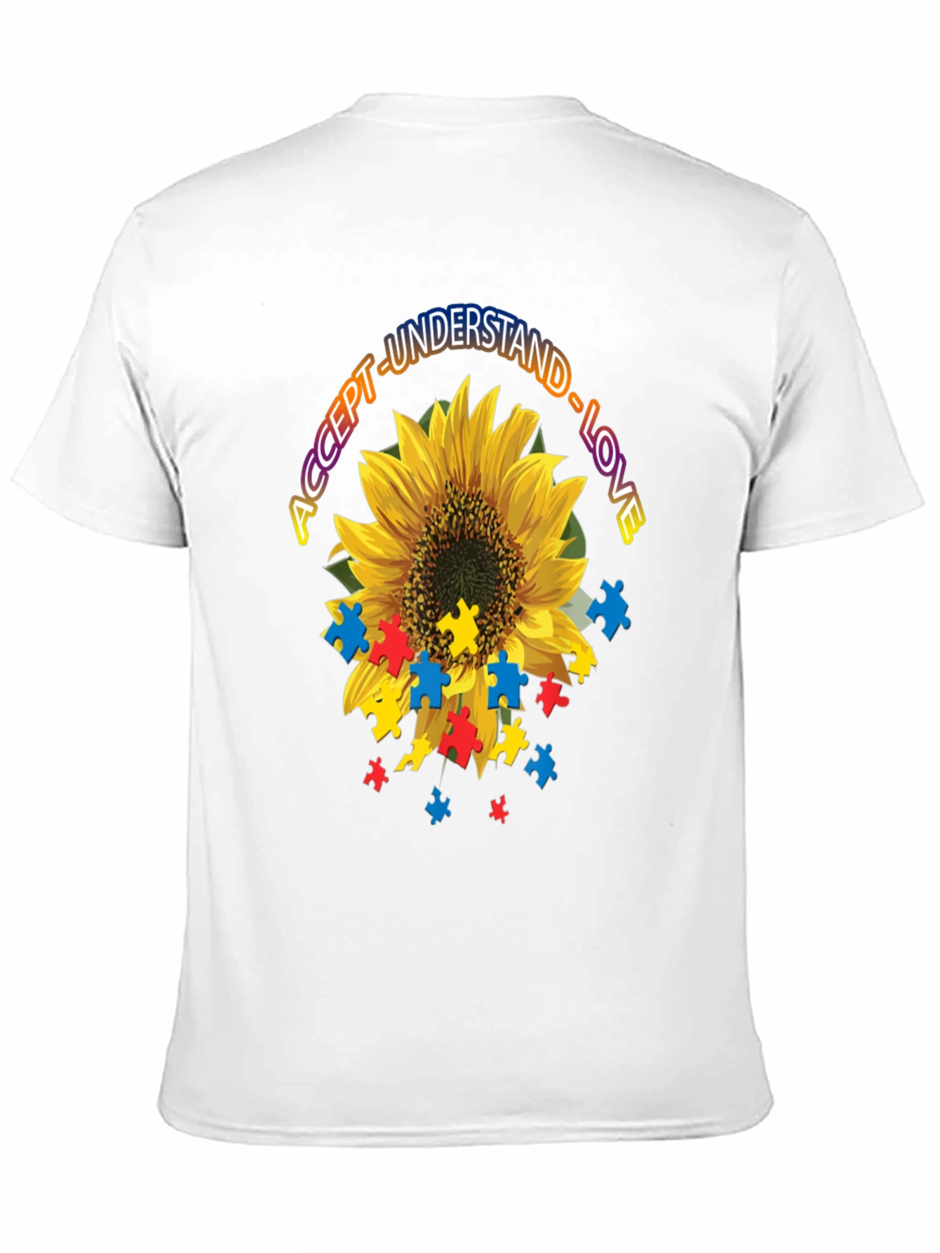Autism Awareness Sunflower T-Shirt