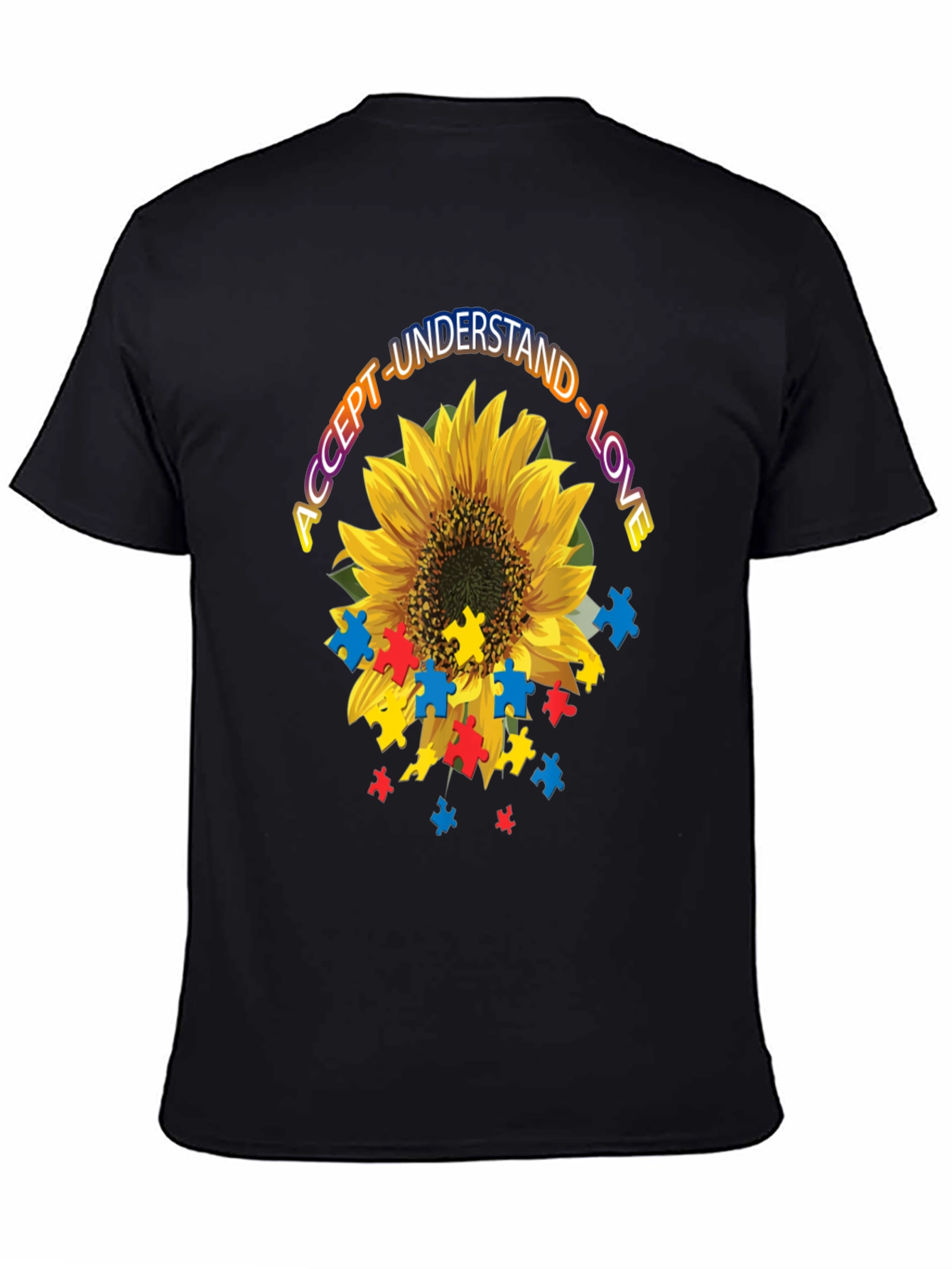 Autism Awareness Sunflower T-Shirt