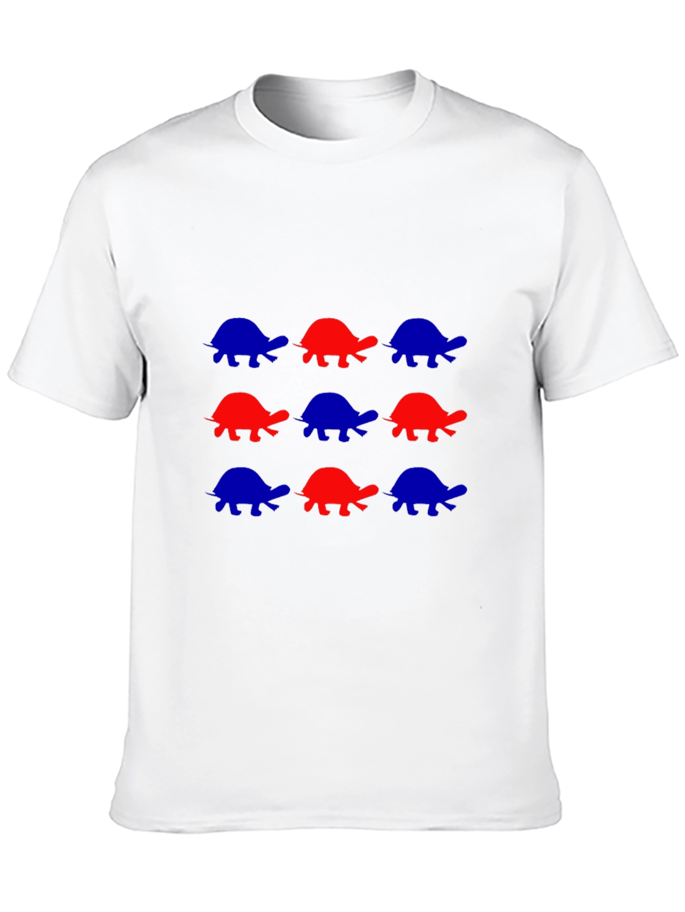 Turtle Pattern T-Shirt - Fun and Stylish