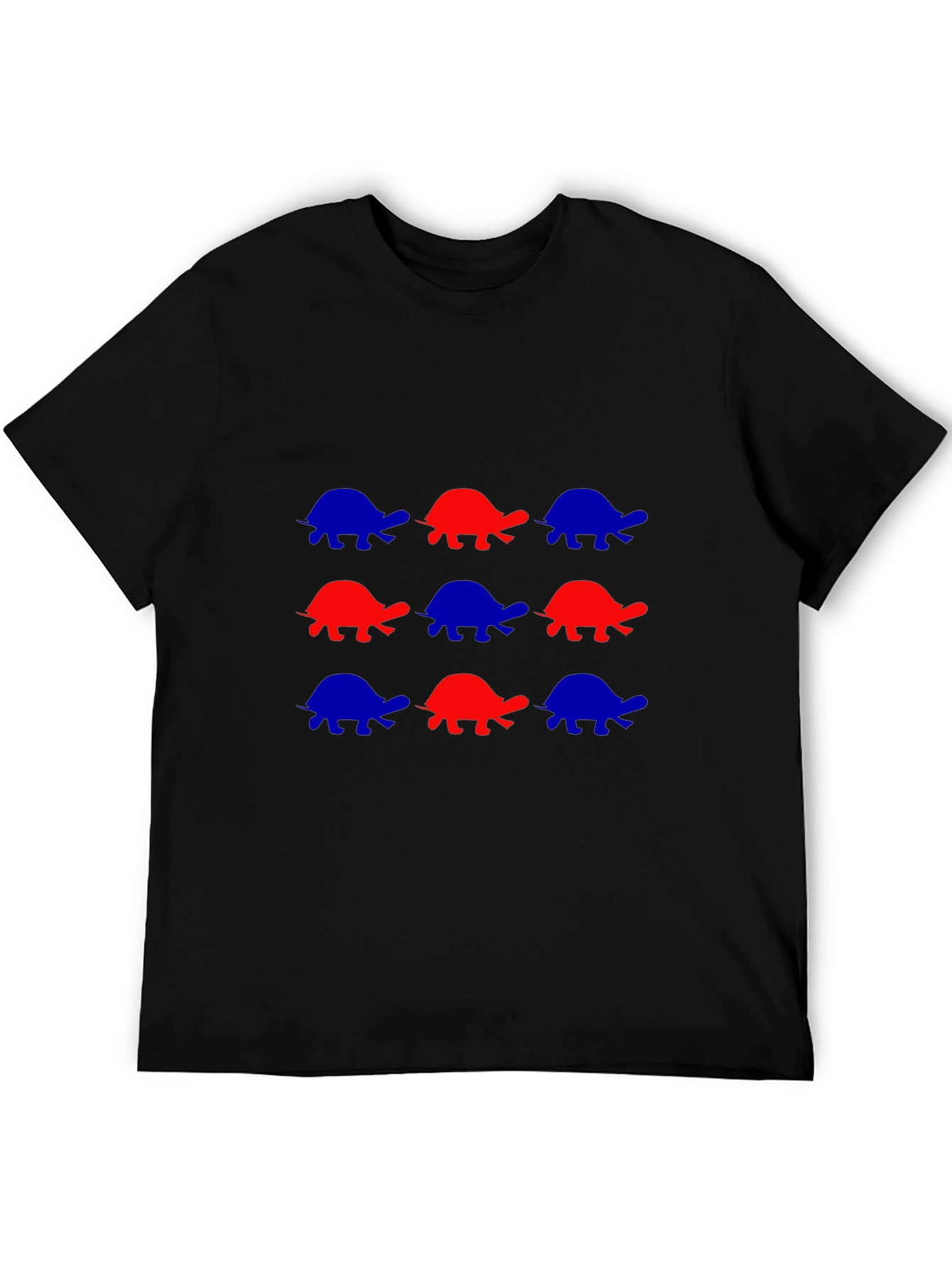 Turtle Pattern T-Shirt - Fun and Stylish