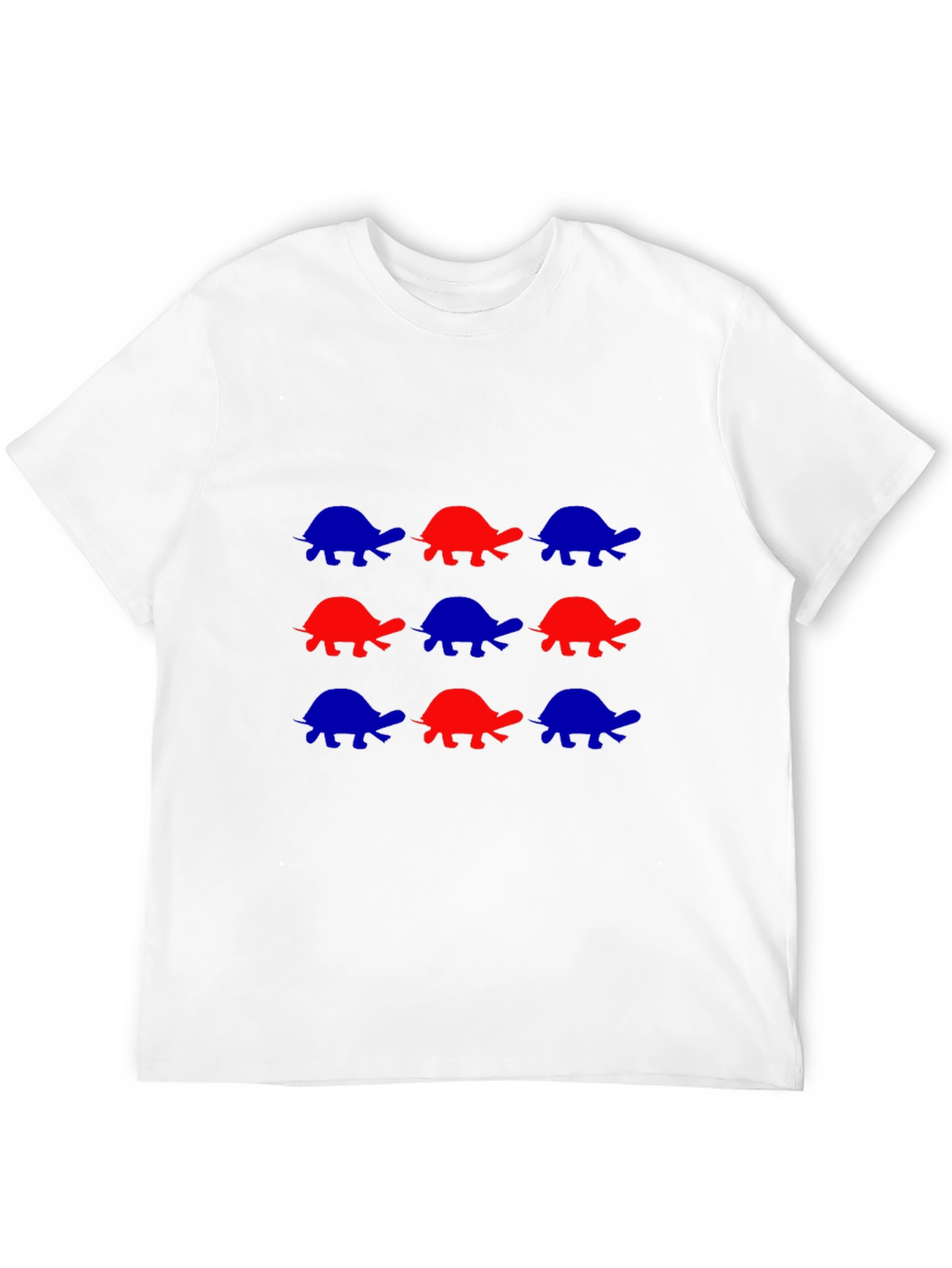 Turtle Pattern T-Shirt - Fun and Stylish