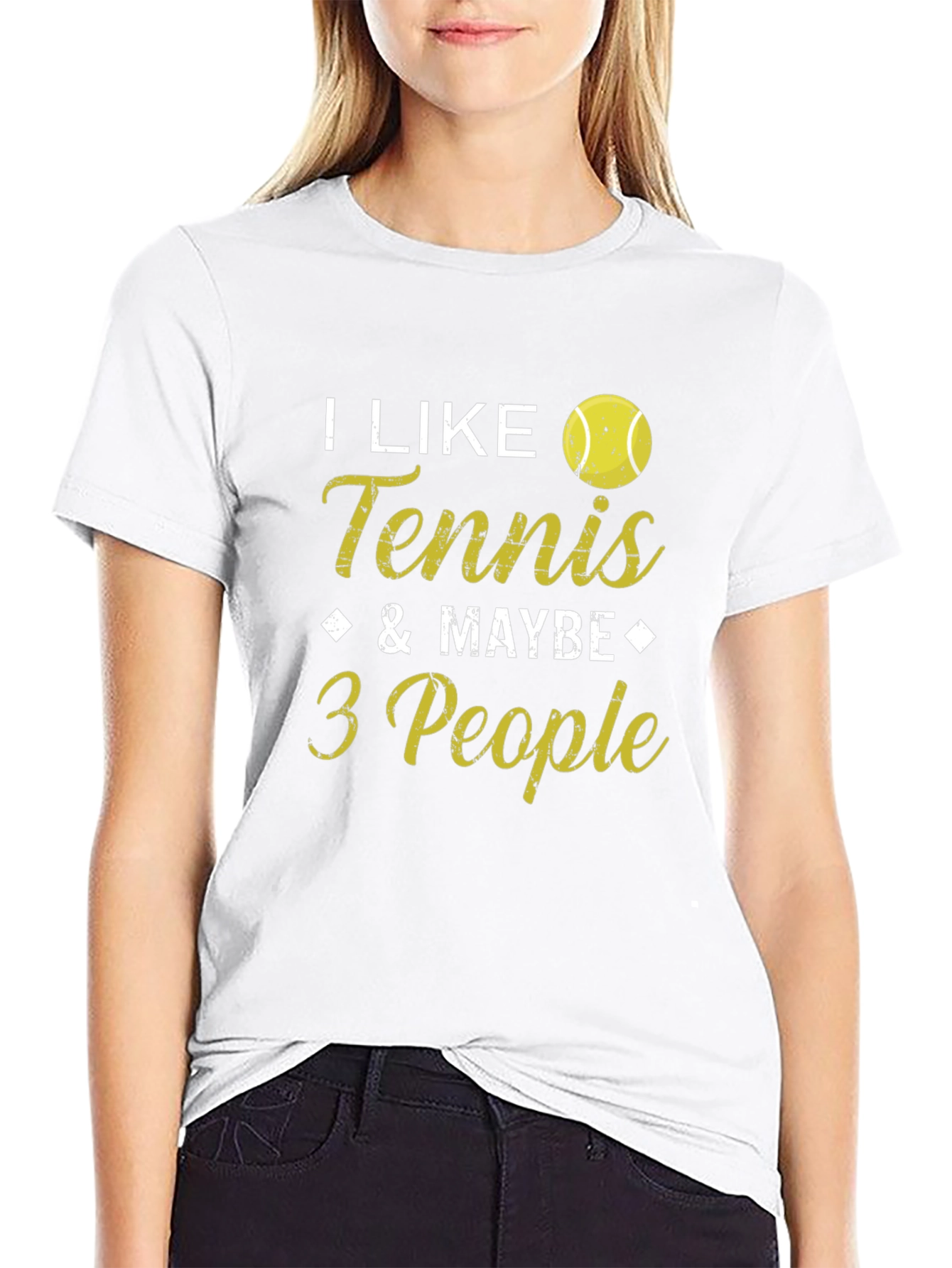 Funny Tennis Lover Graphic T-Shirt