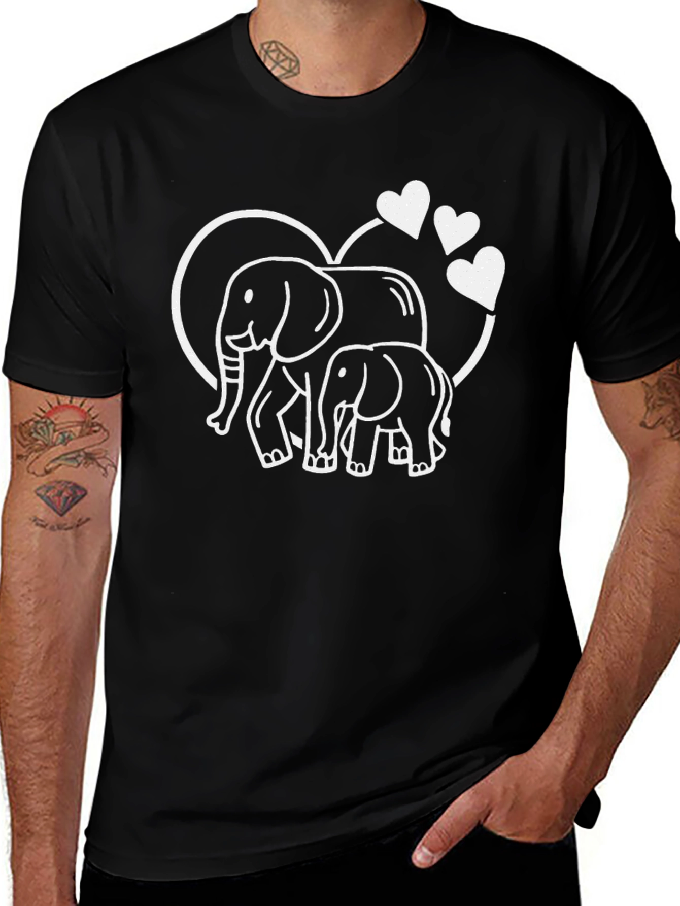 Elephant Love T-Shirt - Mama & Baby Tee