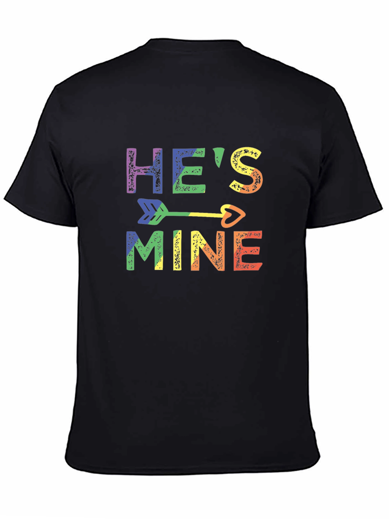 Hes Mine Rainbow LGBTQ+ Pride T-Shirt