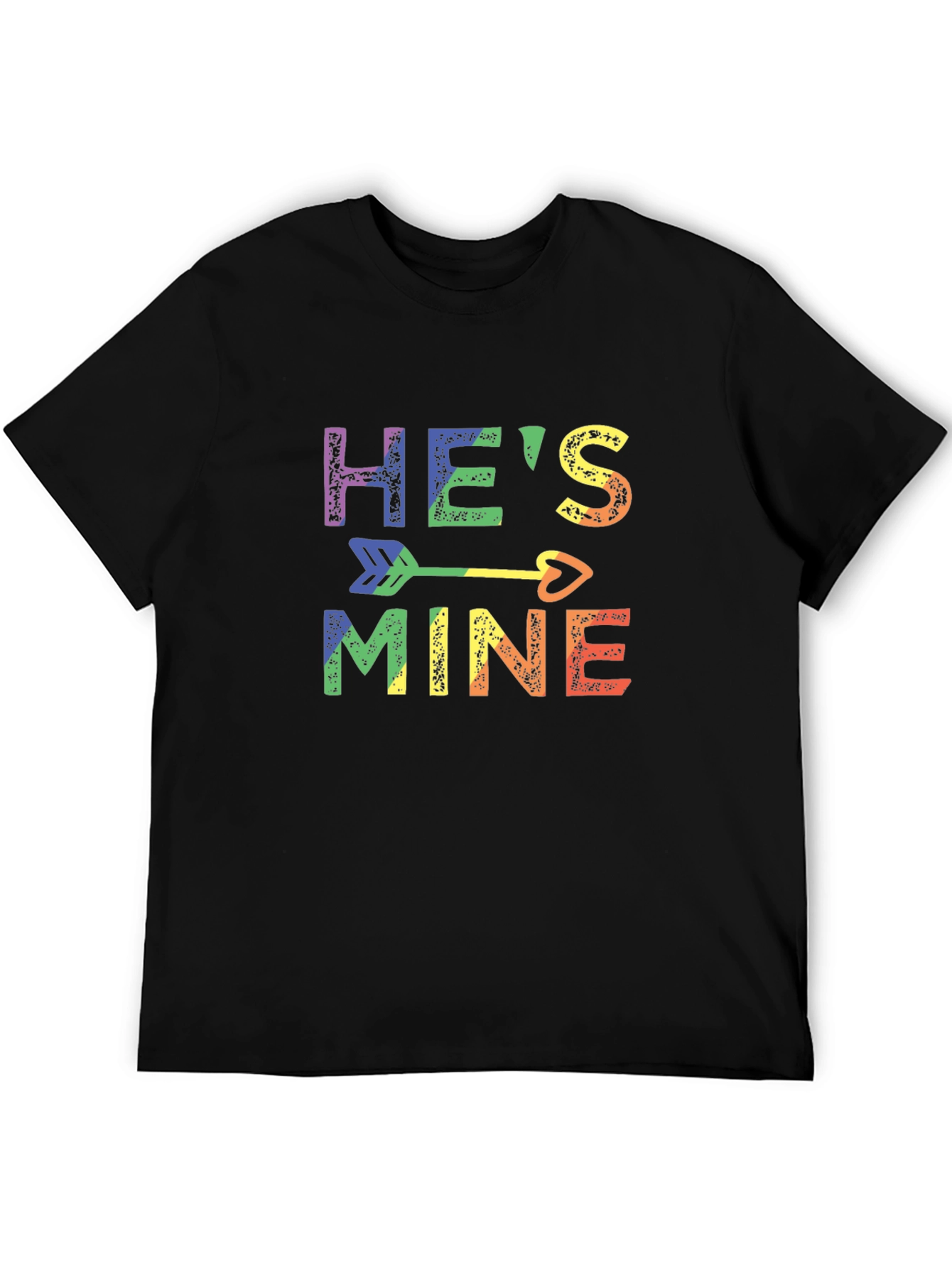 Hes Mine Rainbow LGBTQ+ Pride T-Shirt