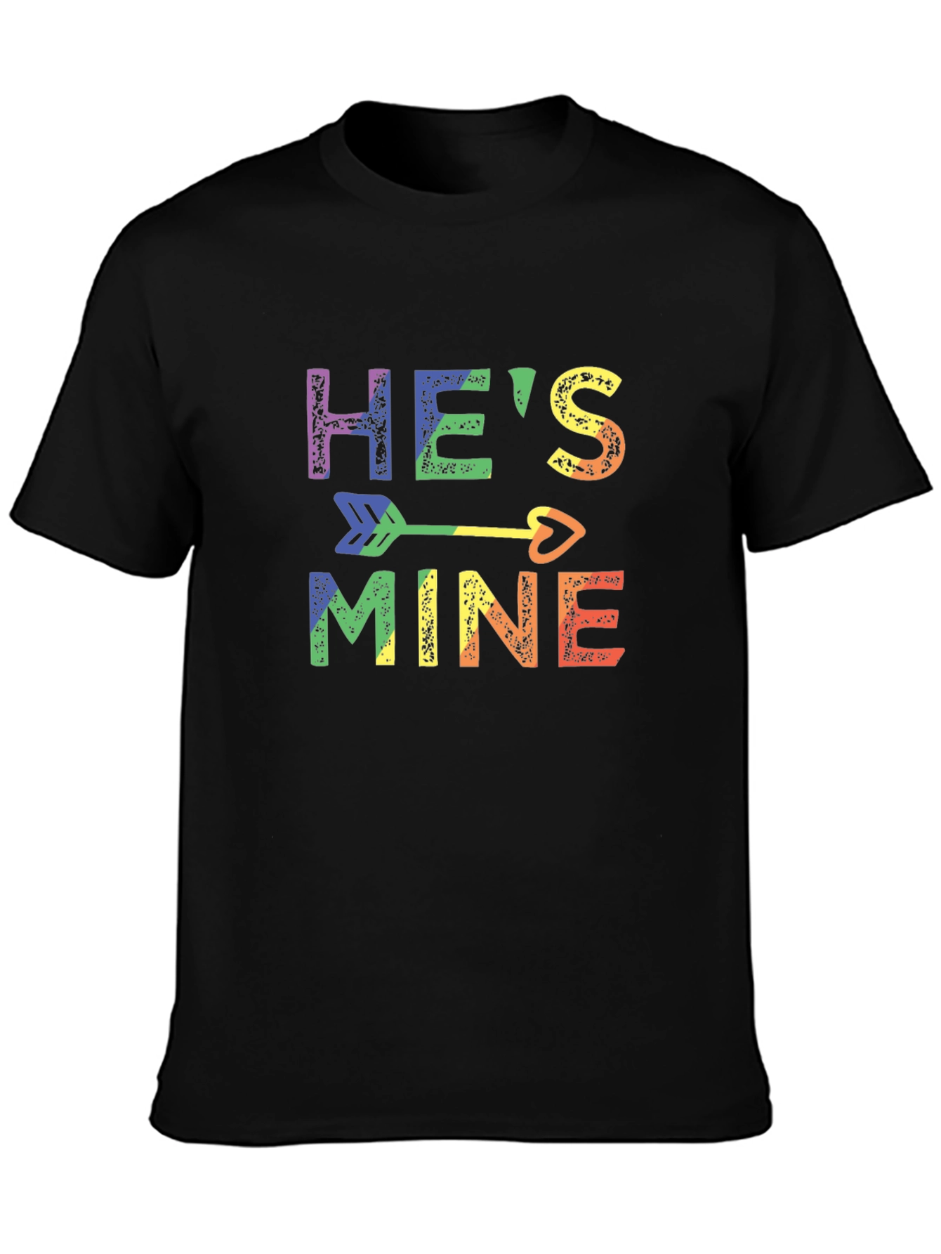 Hes Mine Rainbow LGBTQ+ Pride T-Shirt