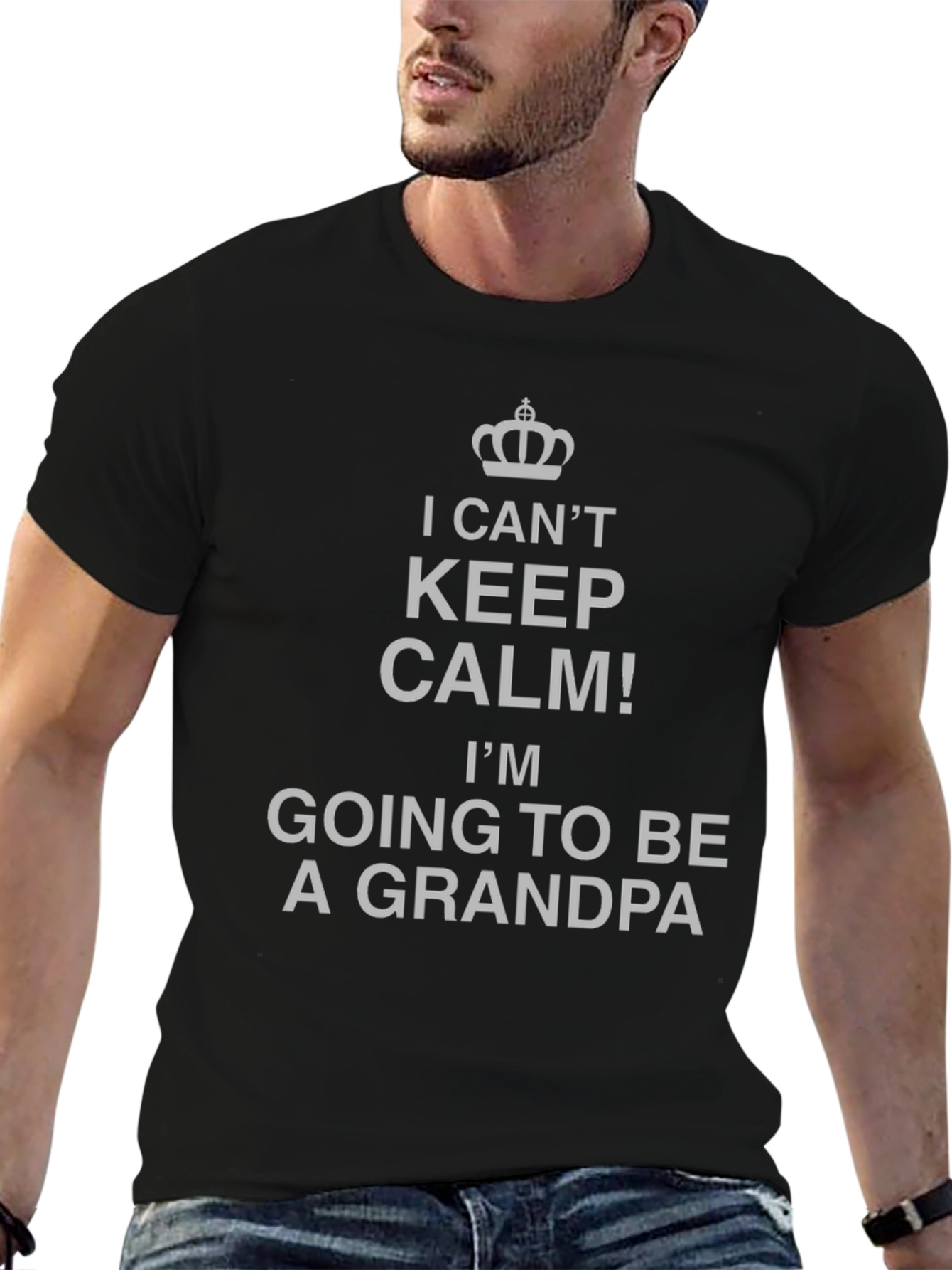 I Cant Keep Calm! Grandpa T-Shirt