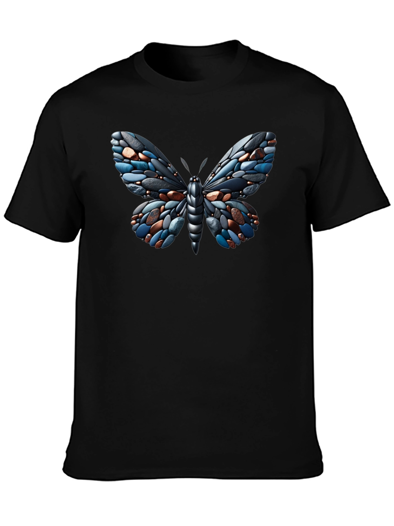 Butterfly Gemstone Graphic T-Shirt