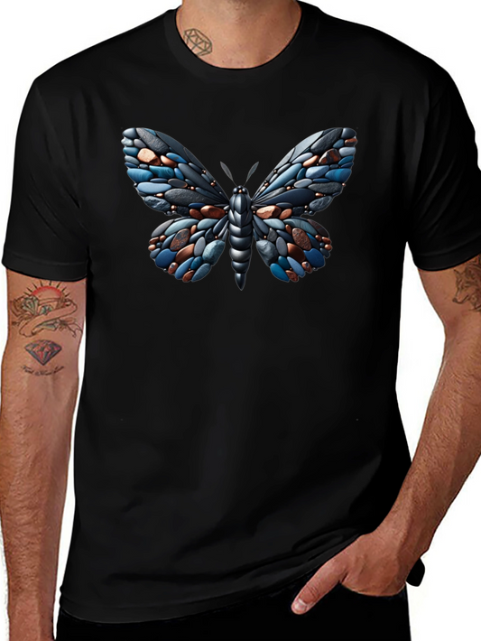 Butterfly Gemstone Graphic T-Shirt