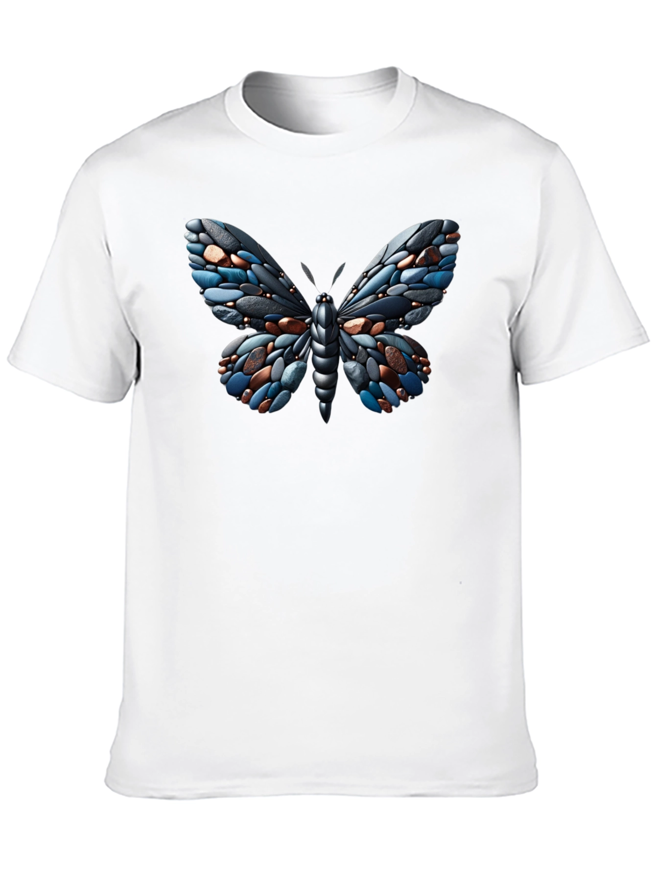 Butterfly Gemstone Graphic T-Shirt