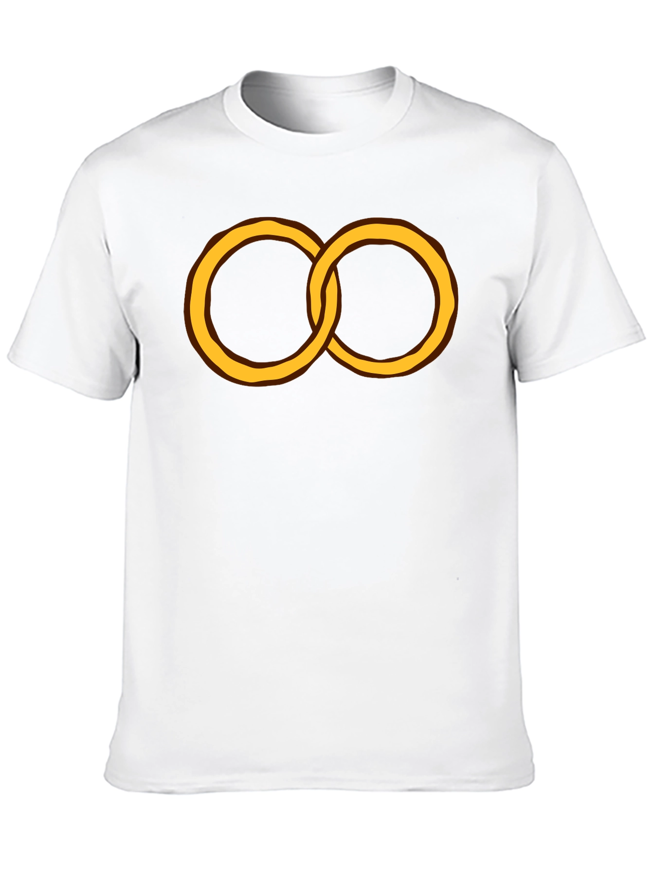 Linked Rings Graphic Black Tee