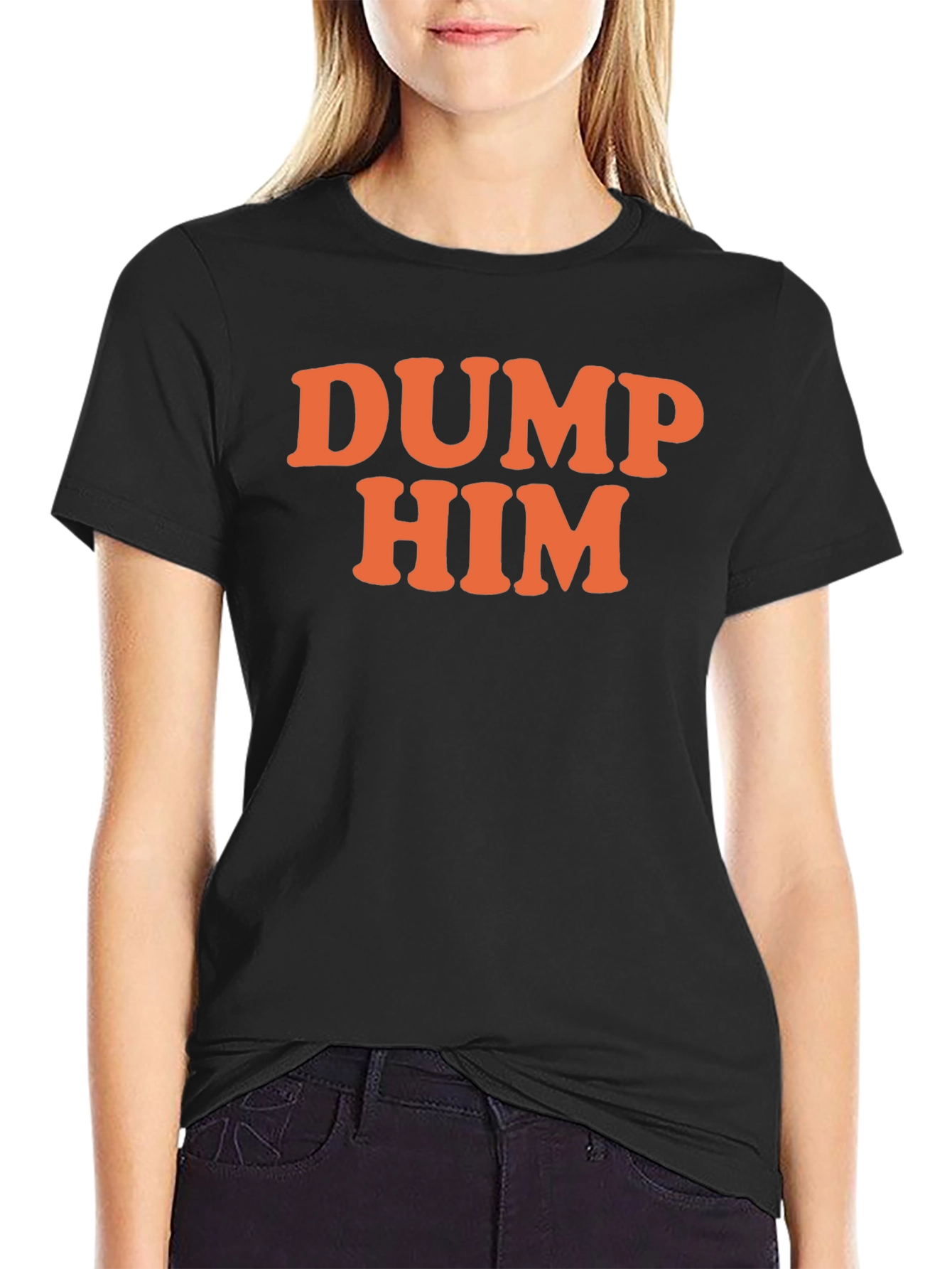 DUMP HIM Graphic T-Shirt - Sarcastic Fun