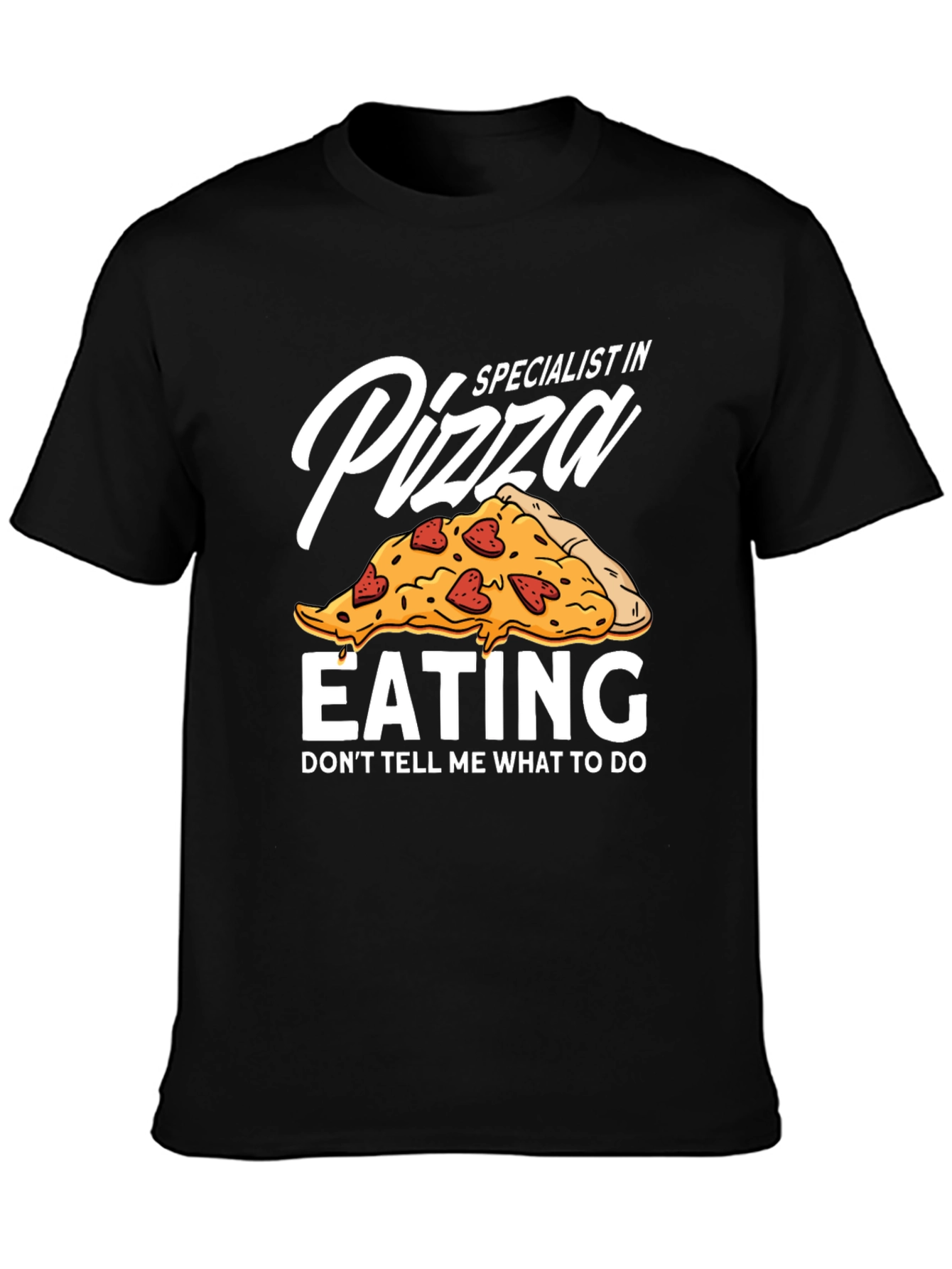 Pizza Eating Specialist Graphic T-Shirt
