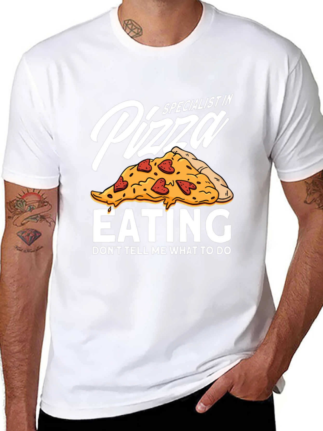 Pizza Eating Specialist Graphic T-Shirt