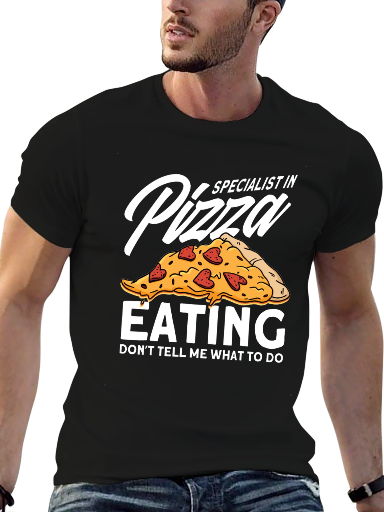 Pizza Eating Specialist Graphic T-Shirt