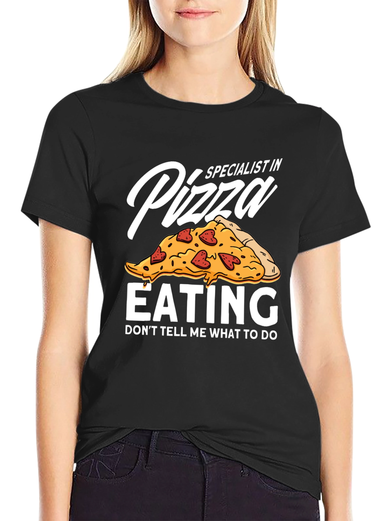 Pizza Eating Specialist Graphic T-Shirt