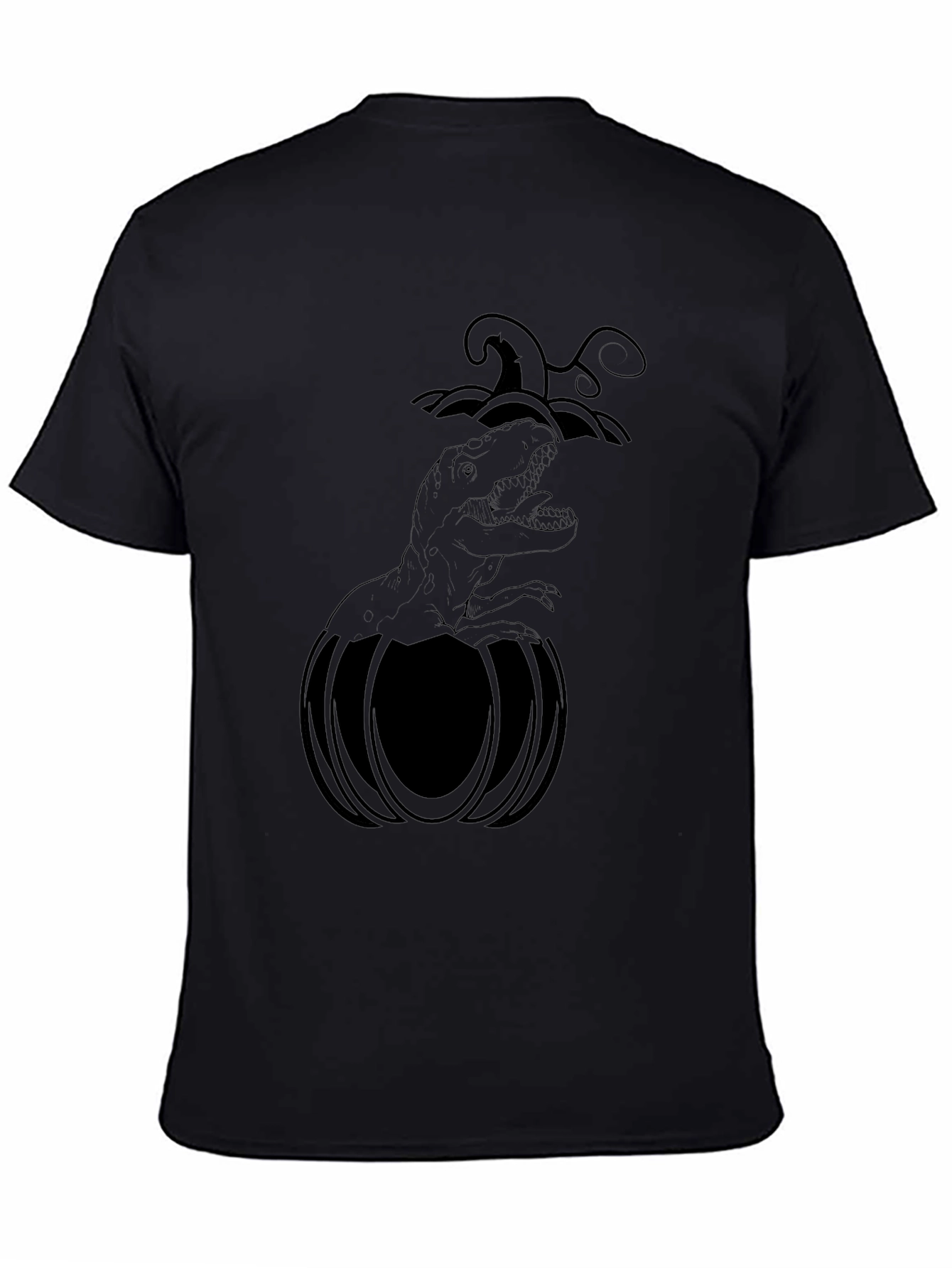 Halloween Dino Pumpkin T-Shirt