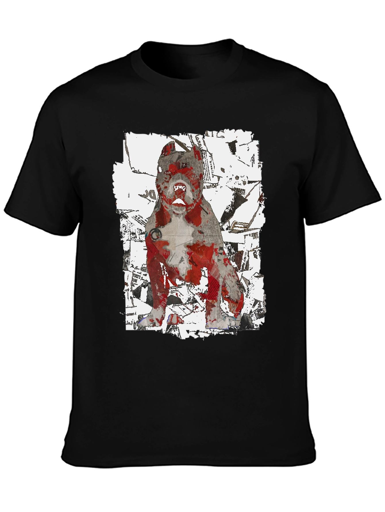 Graphic Dog T-Shirt - Streetwear Style