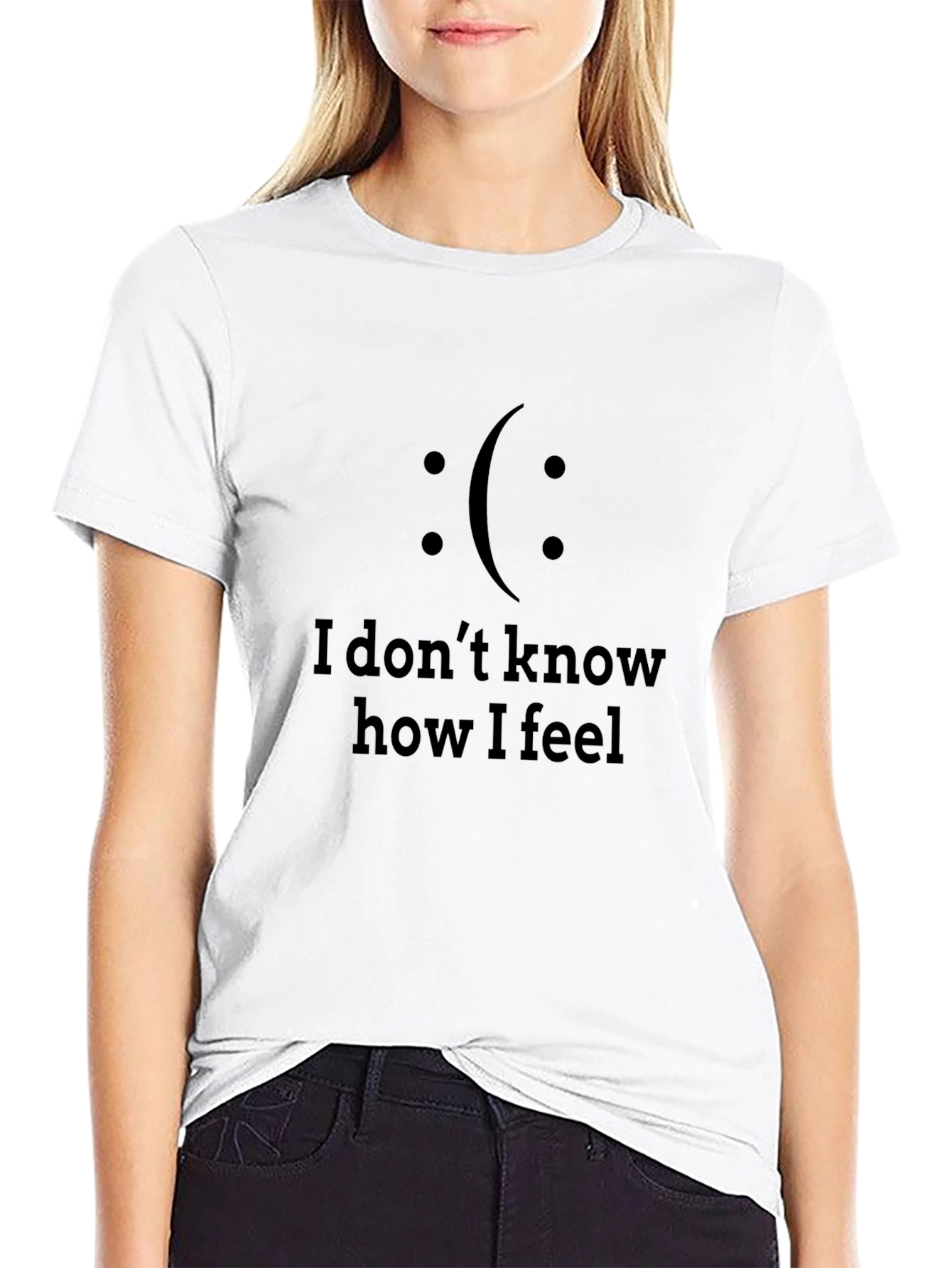 Emo Feeling Black T-Shirt - Unisex Casual Wear