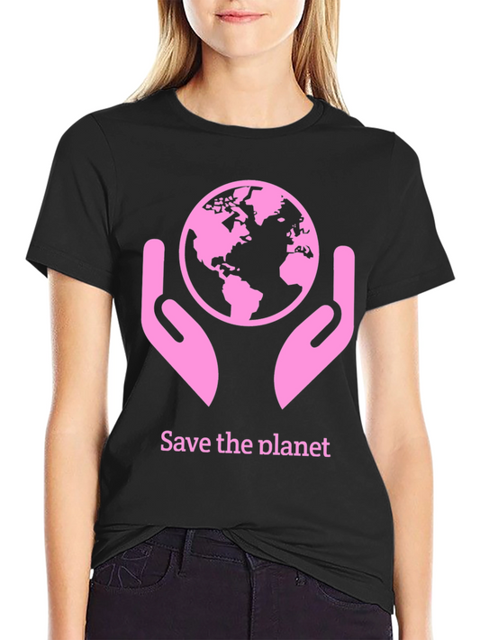 Save the Planet Graphic Tee - Eco-Friendly Fashion