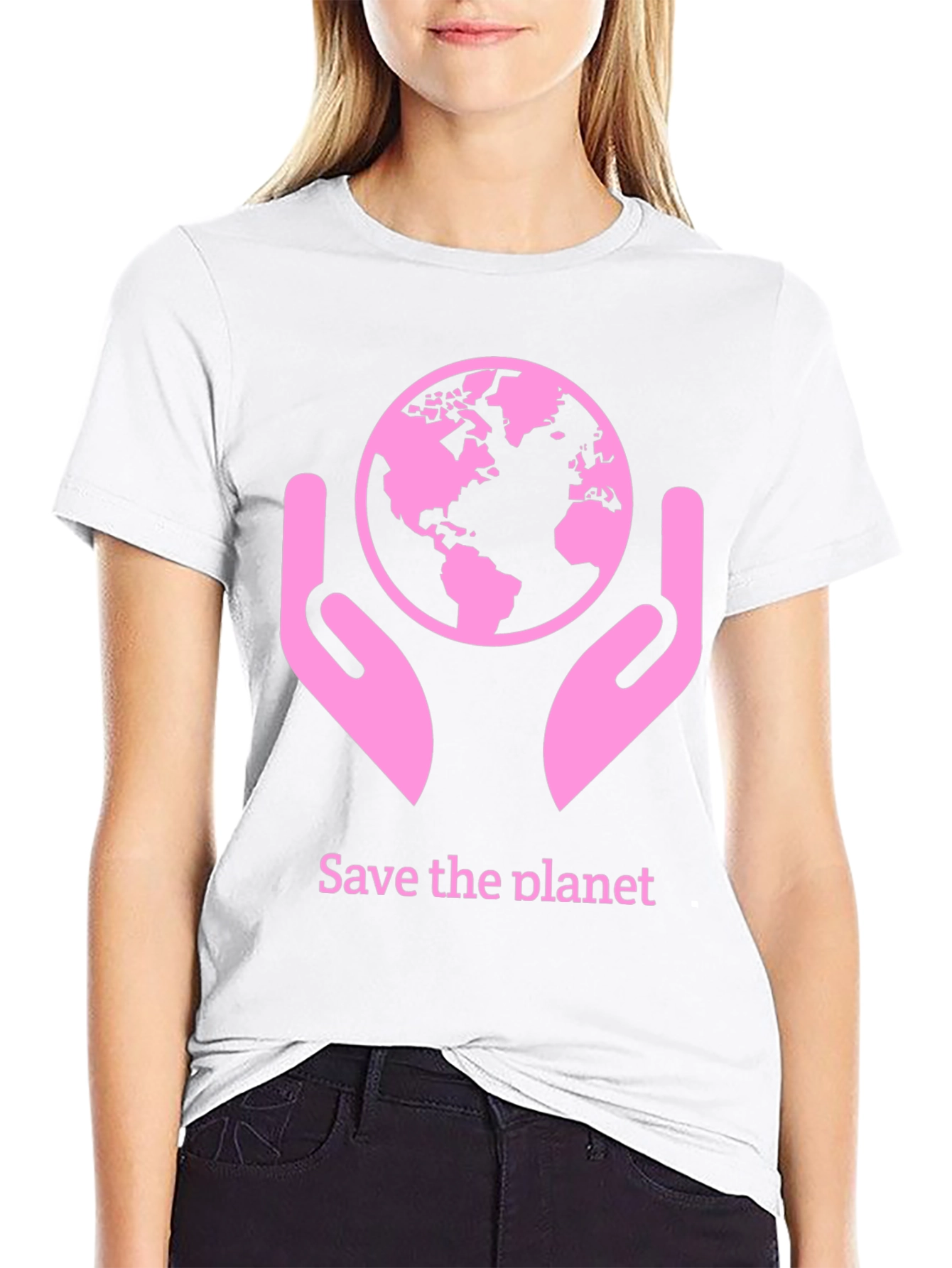 Save the Planet Graphic Tee - Eco-Friendly Fashion