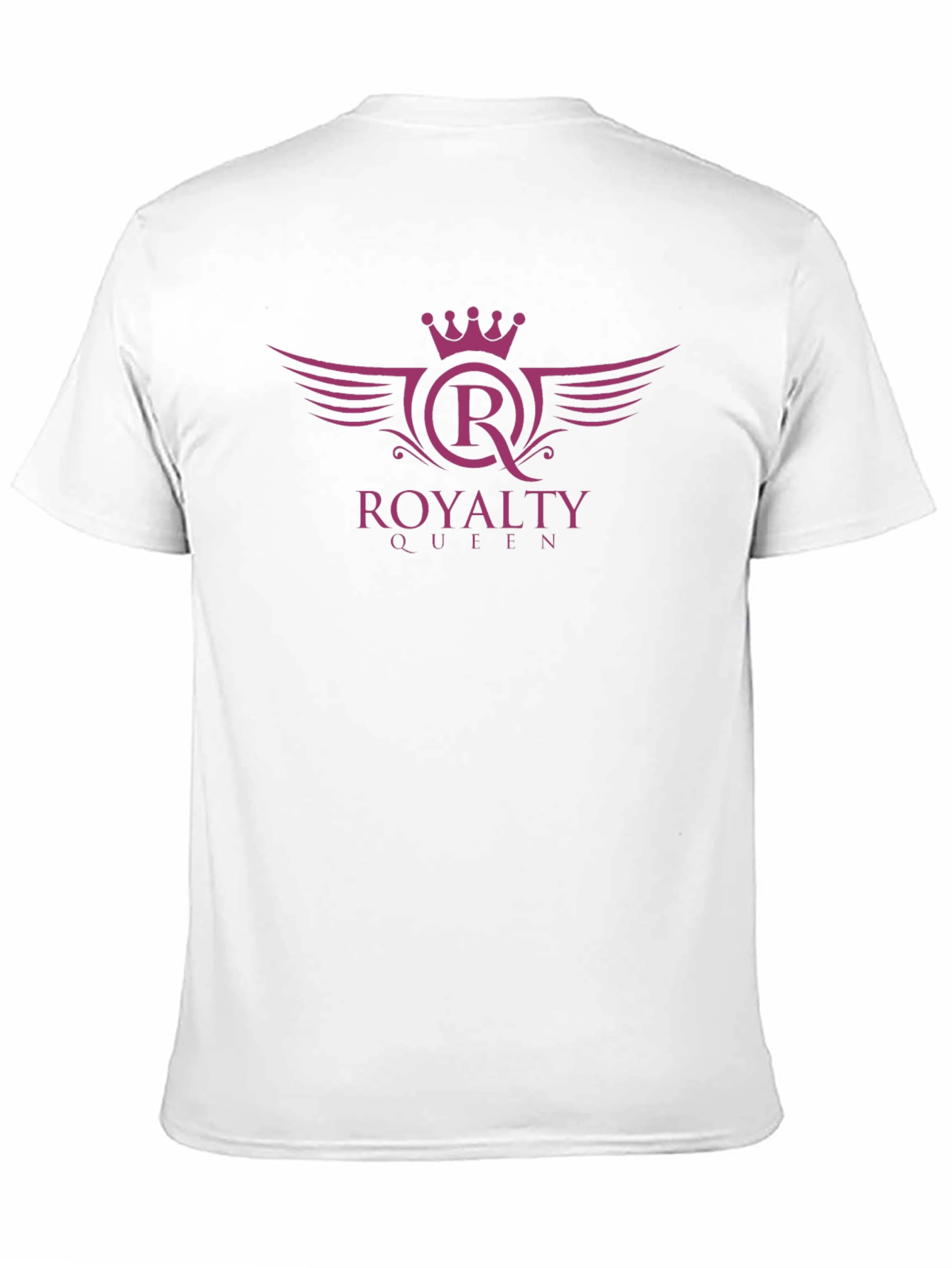 Royalty Queen Graphic Tee - Premium Black T-Shirt
