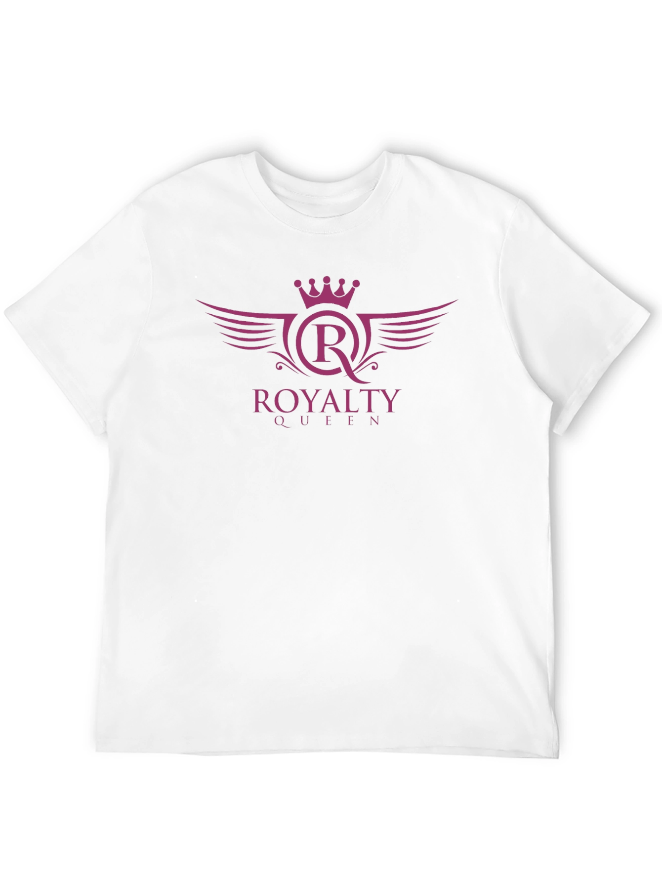 Royalty Queen Graphic Tee - Premium Black T-Shirt