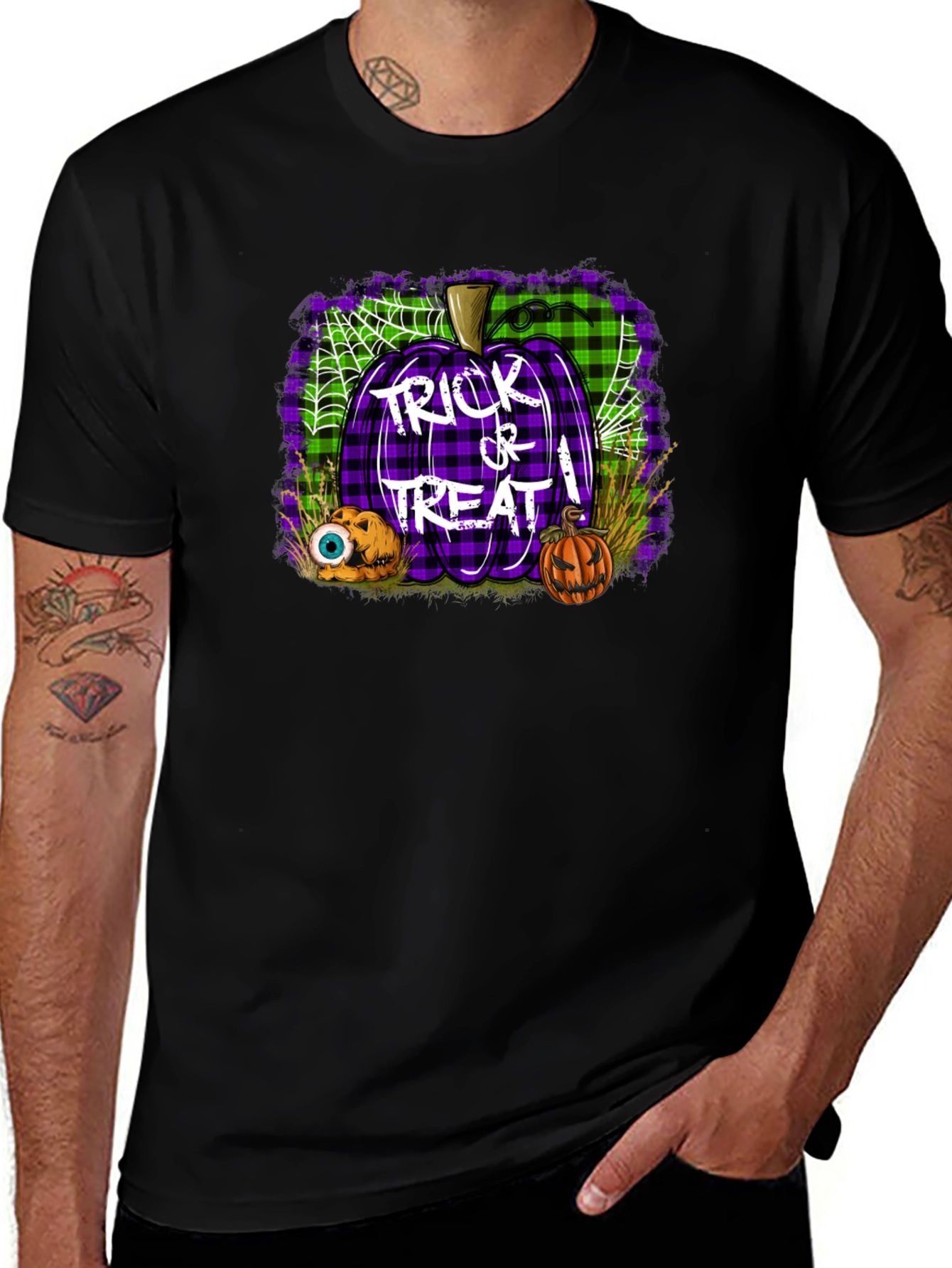 Trick or Treat Halloween Pumpkin T-Shirt