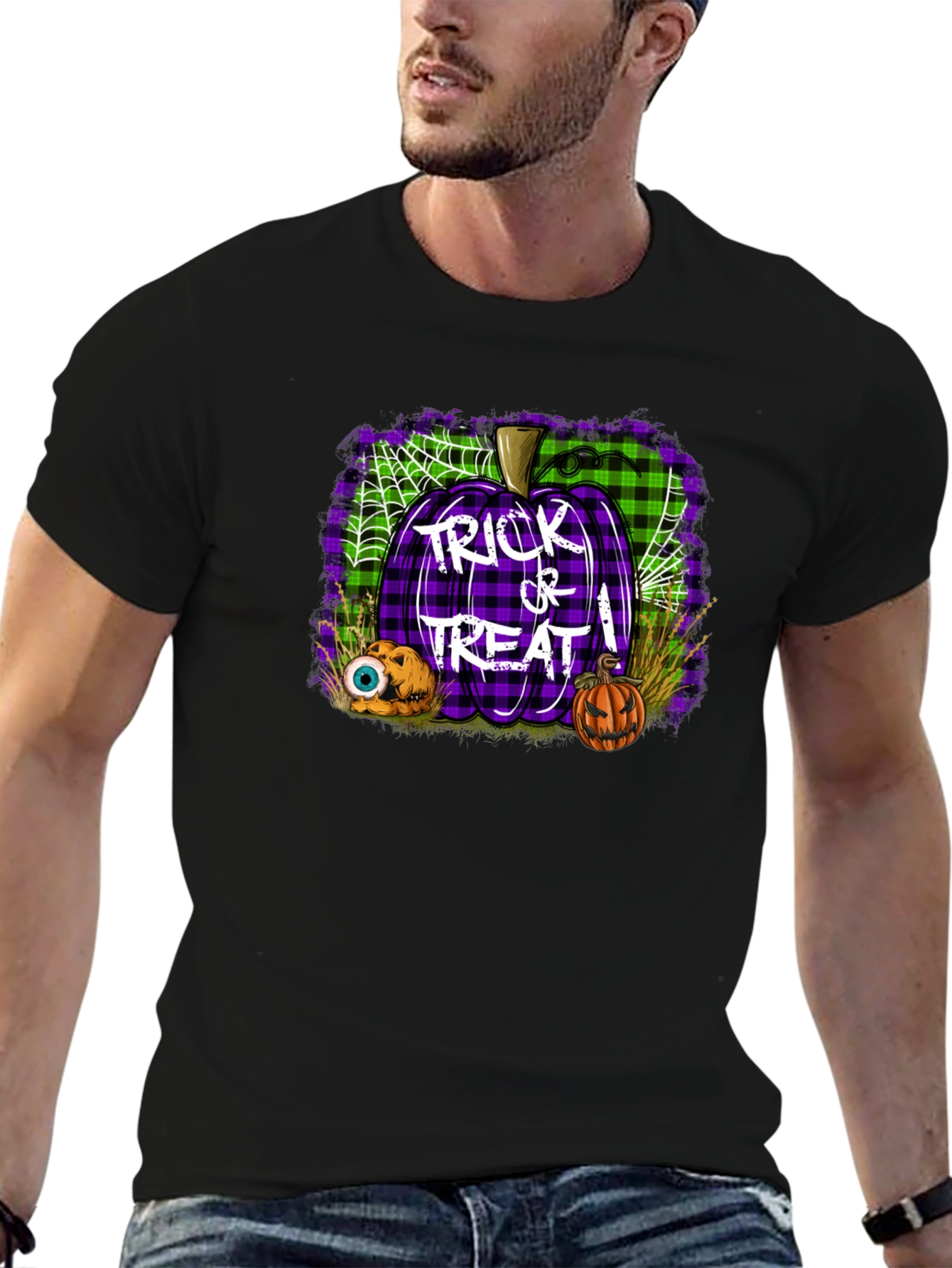 Trick or Treat Halloween Pumpkin T-Shirt