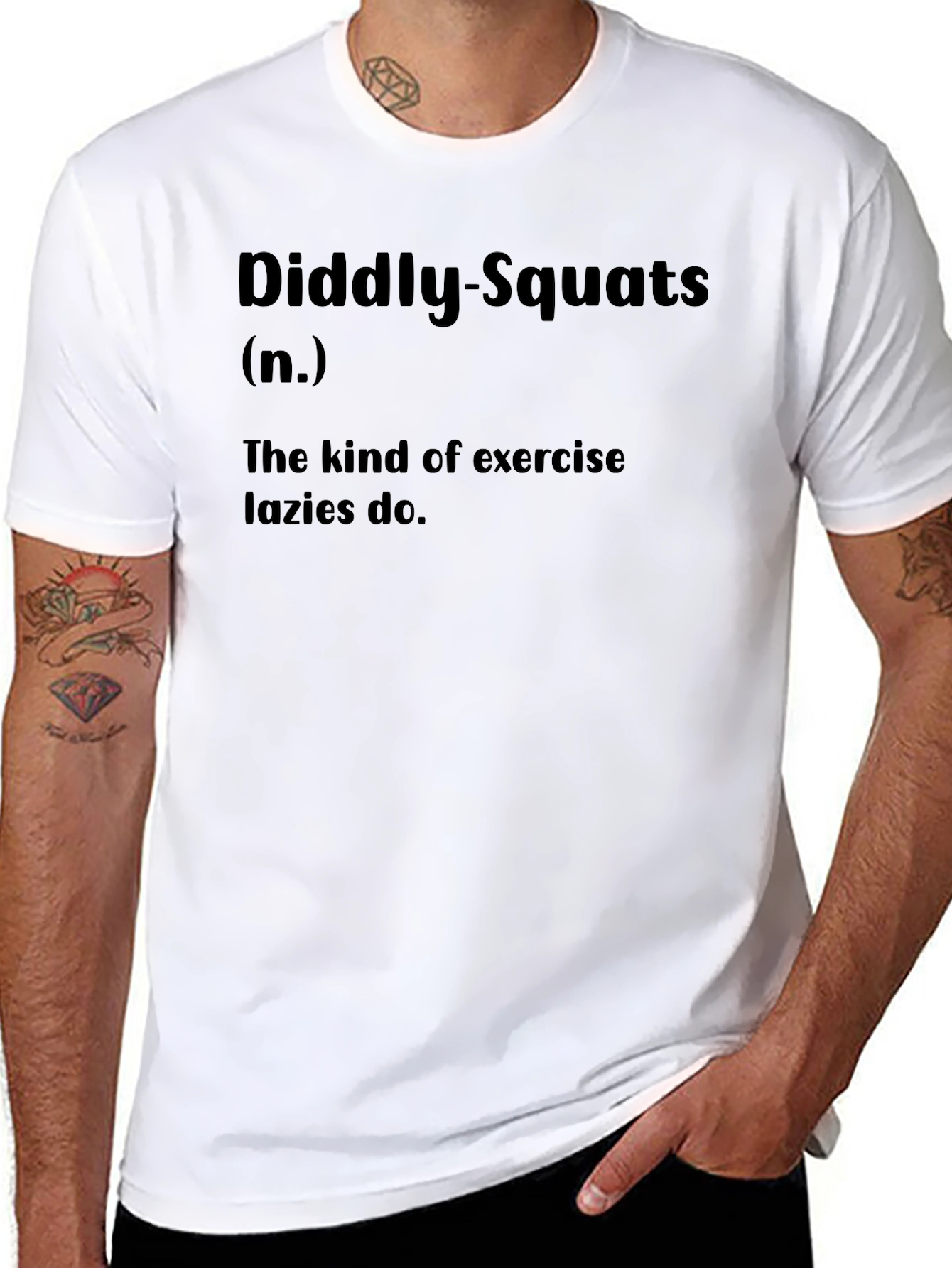 Diddly-Squats Exercise T-Shirt