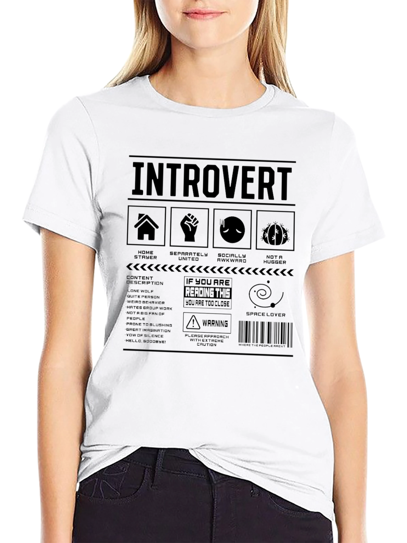 Introvert T-Shirt - Funny Sarcastic Graphic Tee