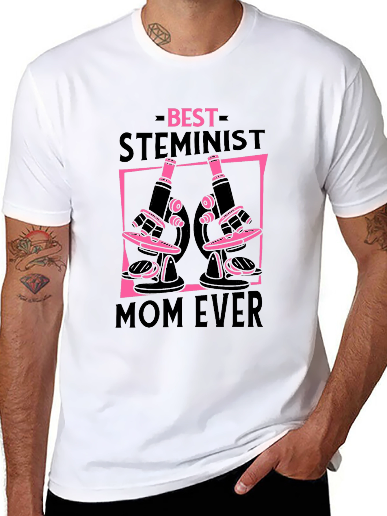 Best Steminist Mom Ever T-Shirt