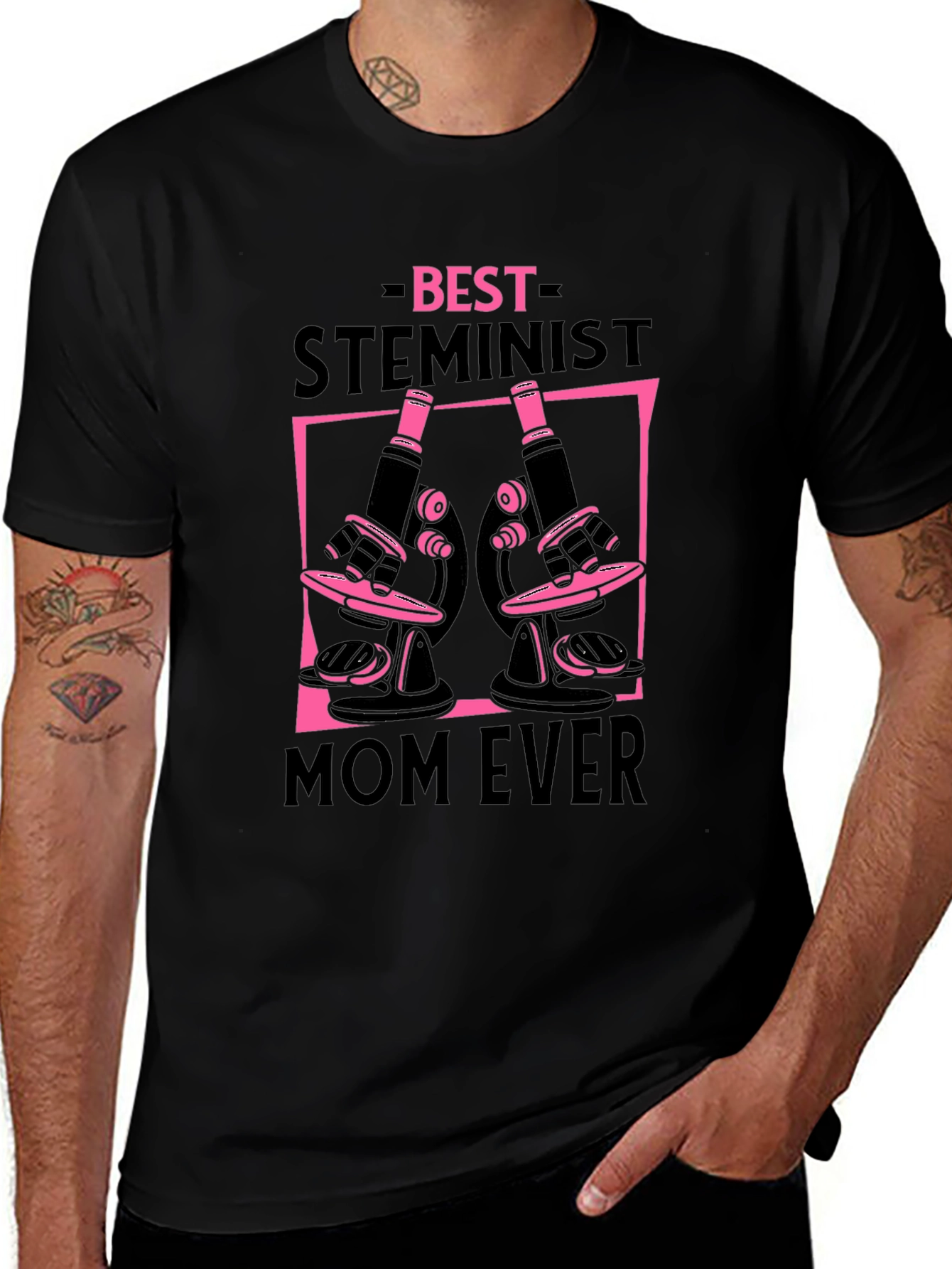 Best Steminist Mom Ever T-Shirt
