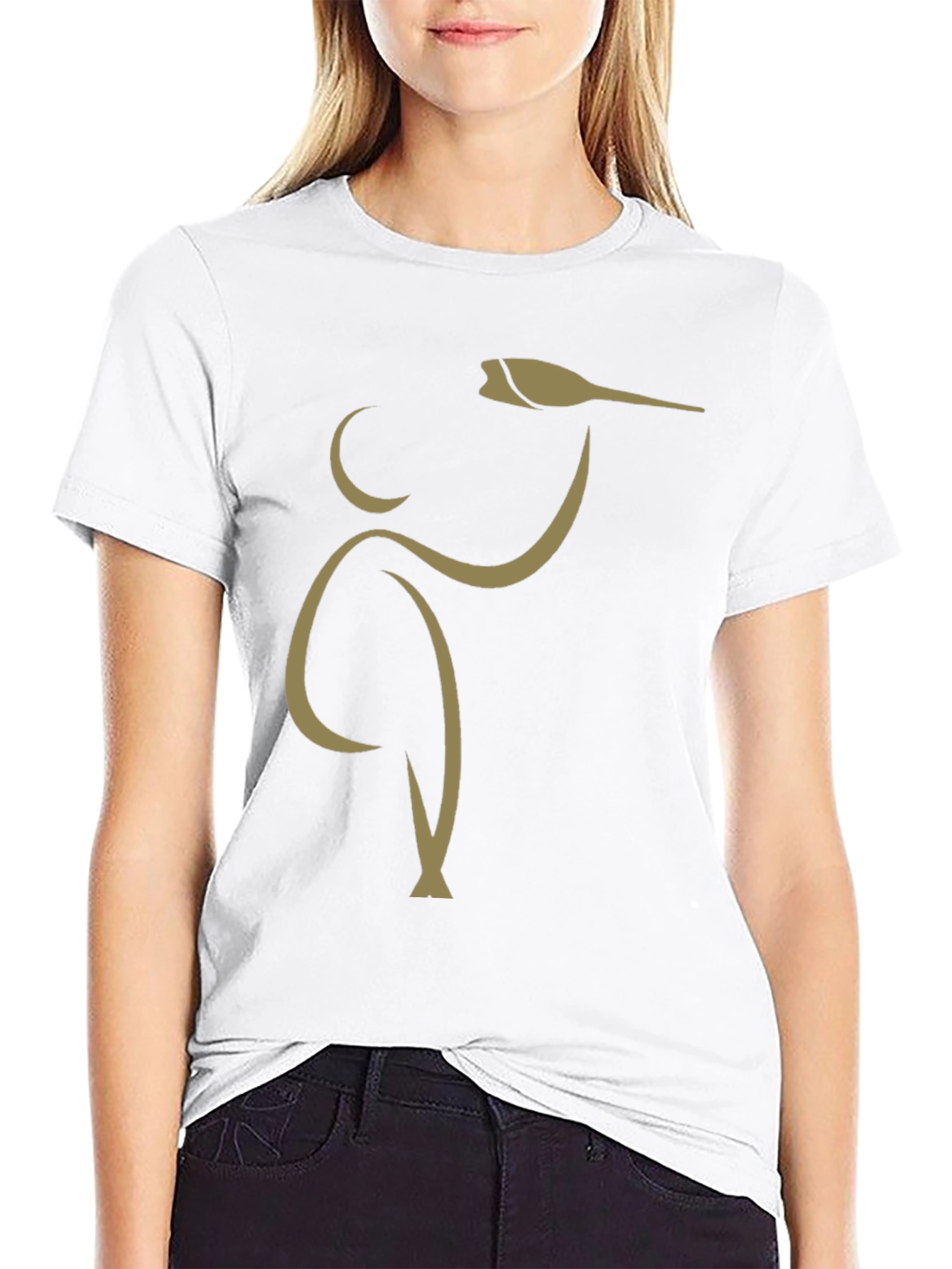 Stylish Black T-Shirt with Bartender Graphic