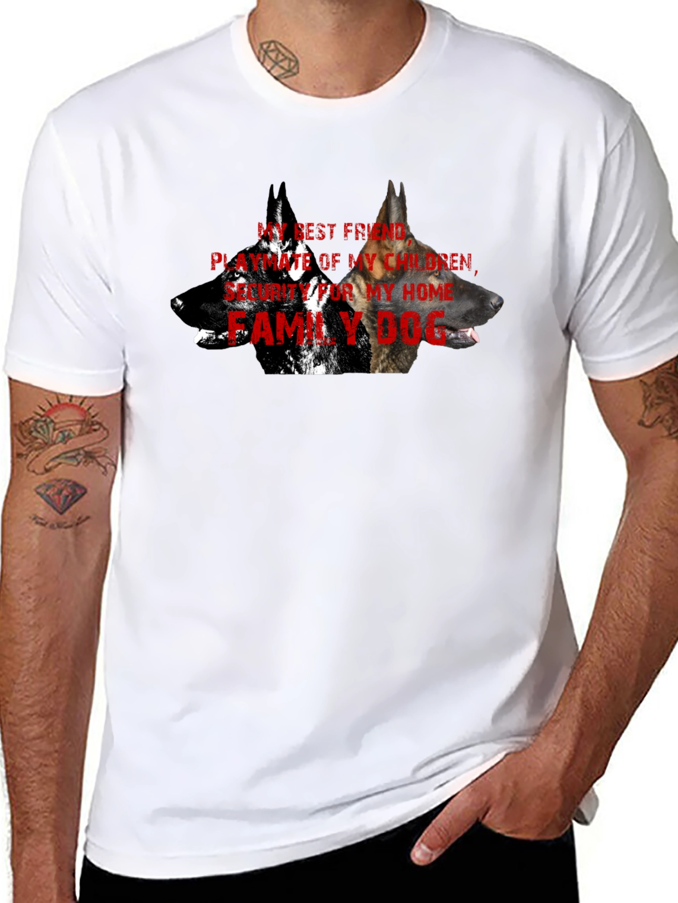 German Shepherd Family Dog T-Shirt