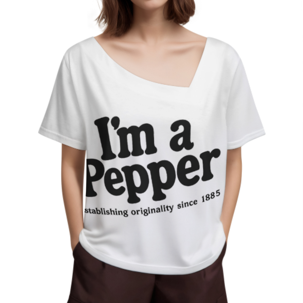 I’m a Pepper Vintage Retro Graphic T-Shirt – Classic Funny Statement Tee for Everyday Streetwear(z234)