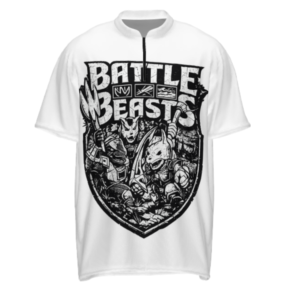Battle Beasts Retro Warrior Graphic T-Shirt – Vintage Fantasy Cartoon Streetwear Tee(z260)