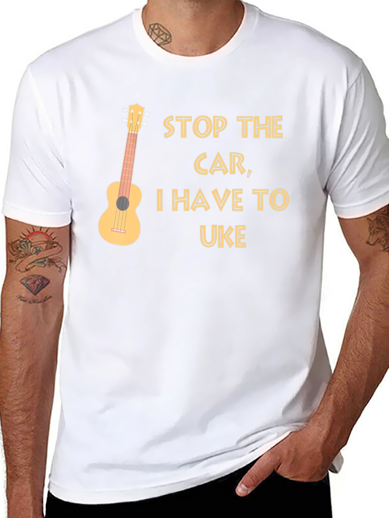 Stop the Car I Have to Uke T-Shirt