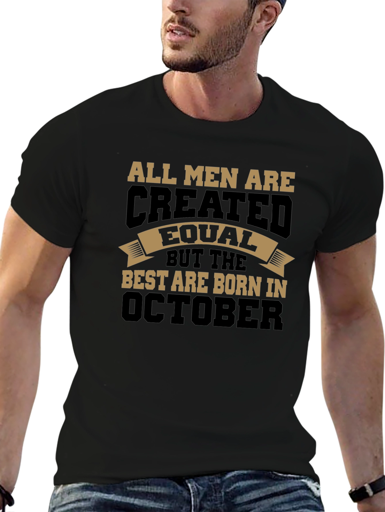 October Born Mens T-Shirt