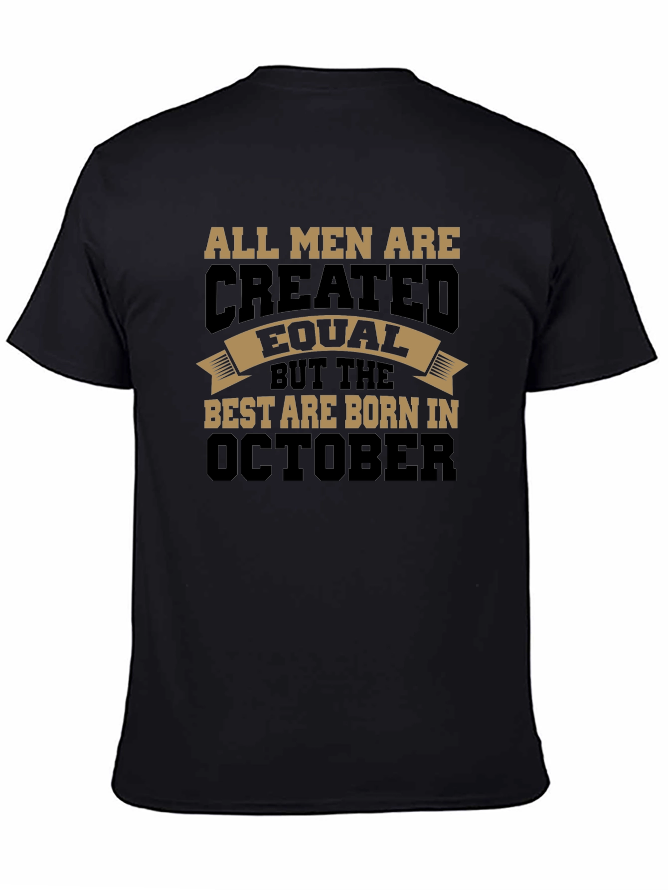 October Born Mens T-Shirt