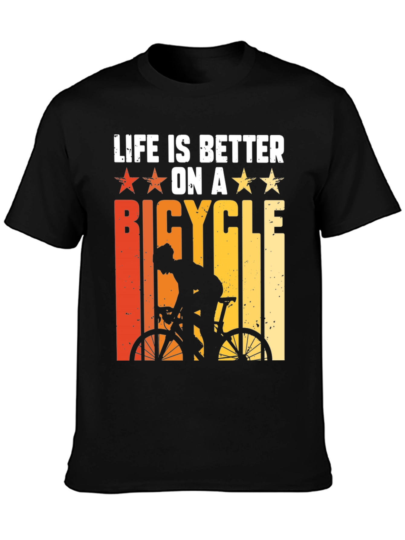 Life is Better on a Bicycle T-Shirt