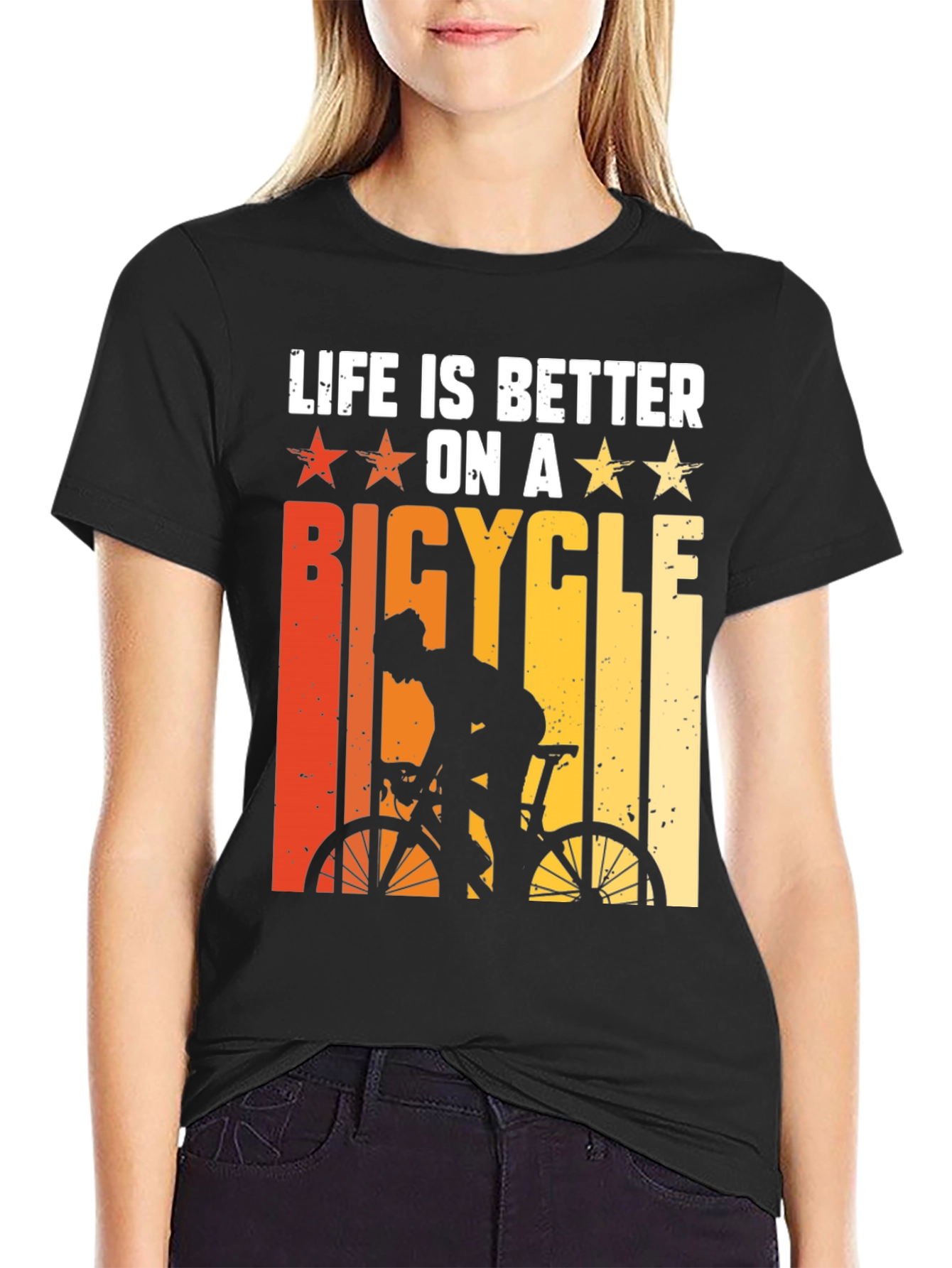 Life is Better on a Bicycle T-Shirt